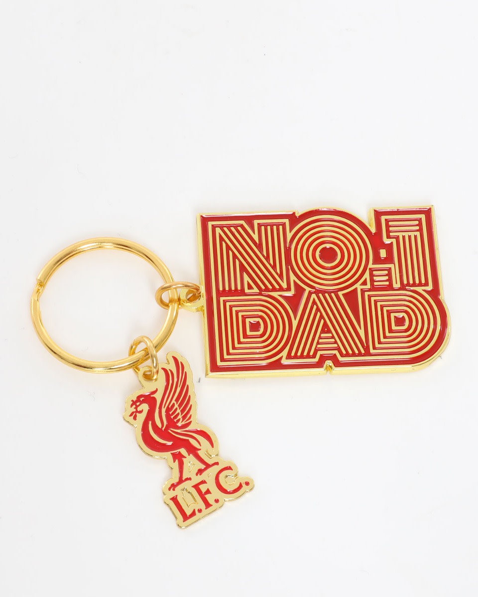 LFC No 1 Dad Keyring - Image 1