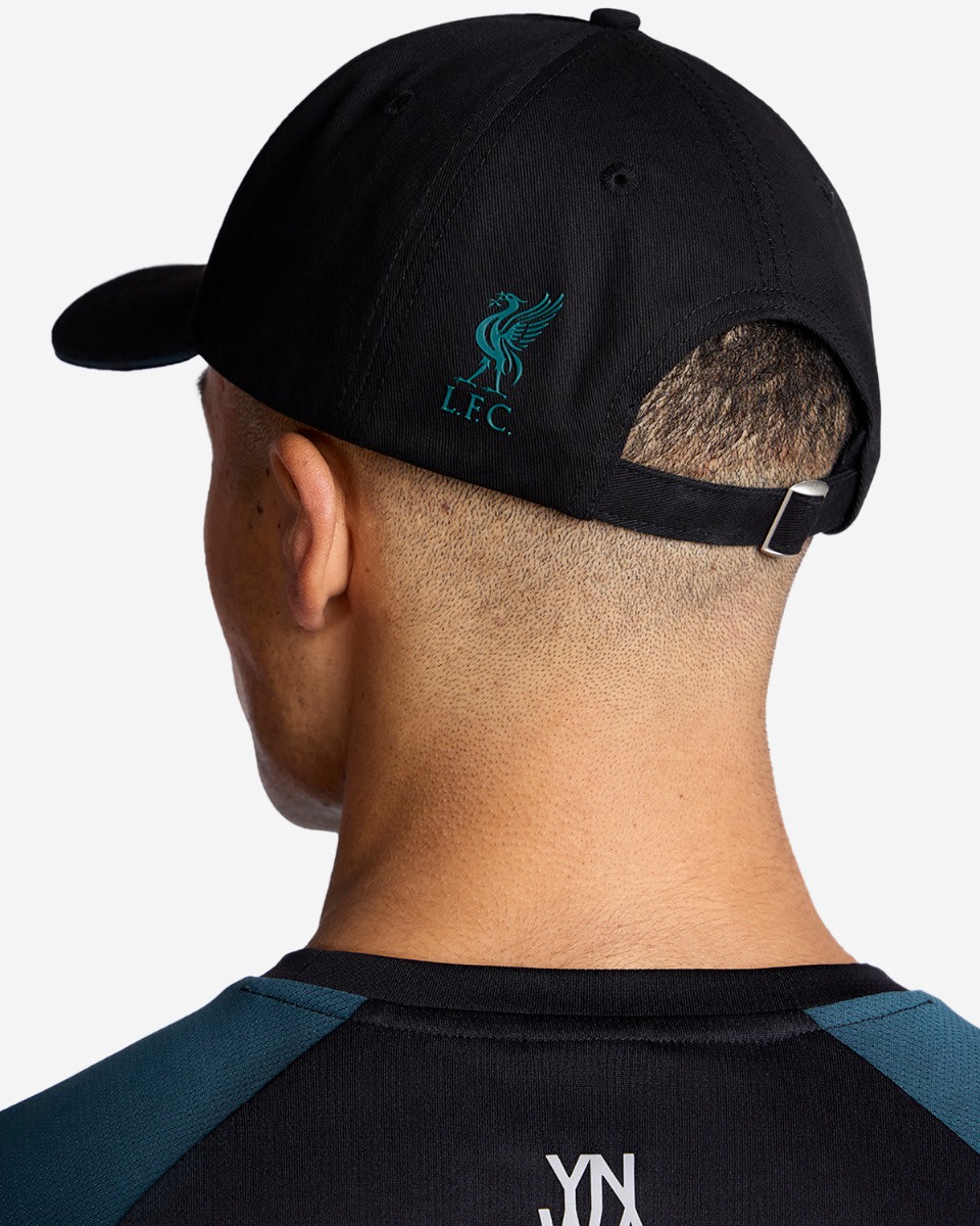 LFC Adults YNWA Baseball Cap Black - Image 2