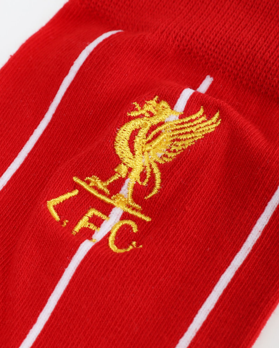 Pack de 2 pares de calcetines Heritage 82 de LFC, color rojo y amarillo - Image 2