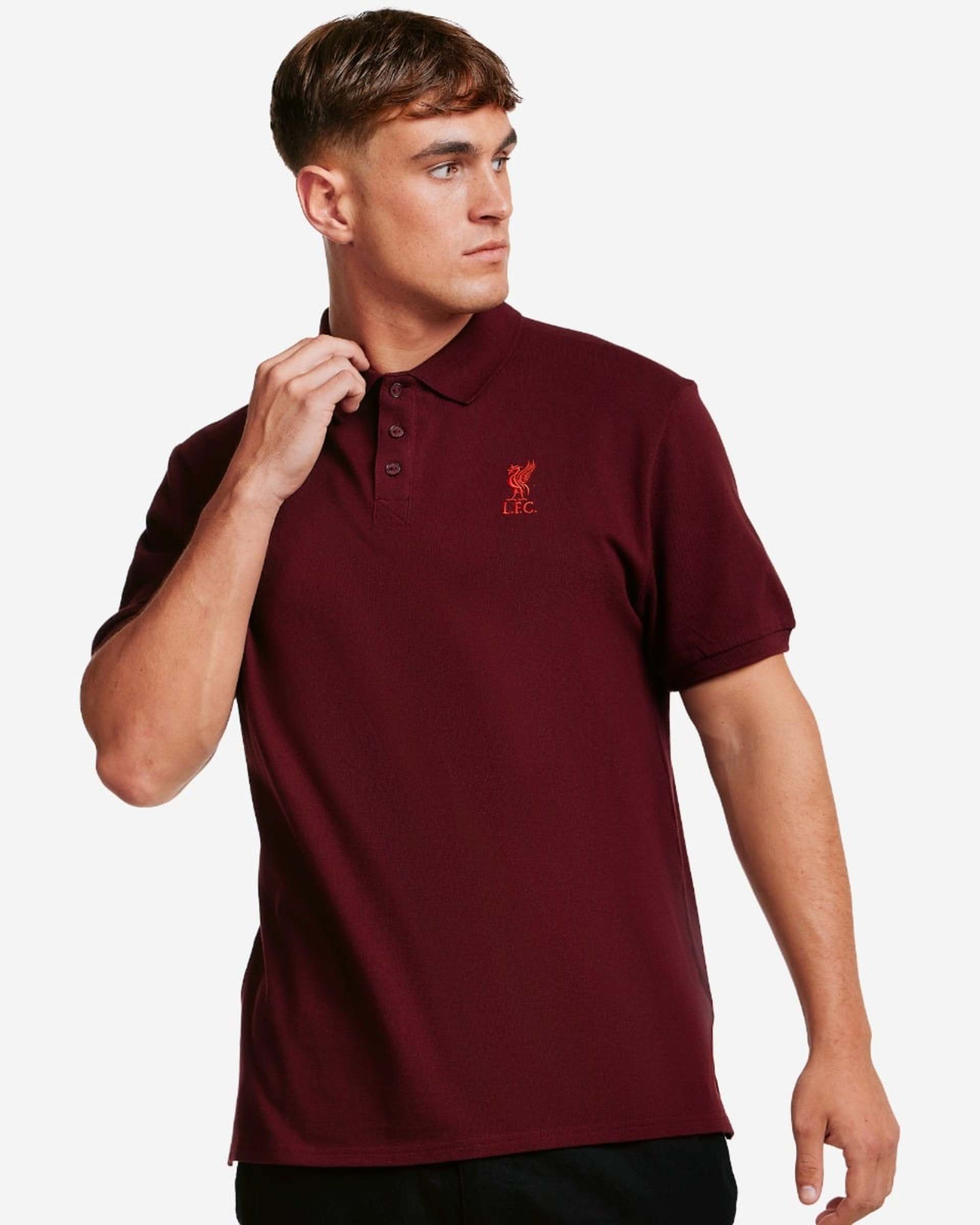 LFC Herre Conninsby Polo Mørk Rød - Image 1