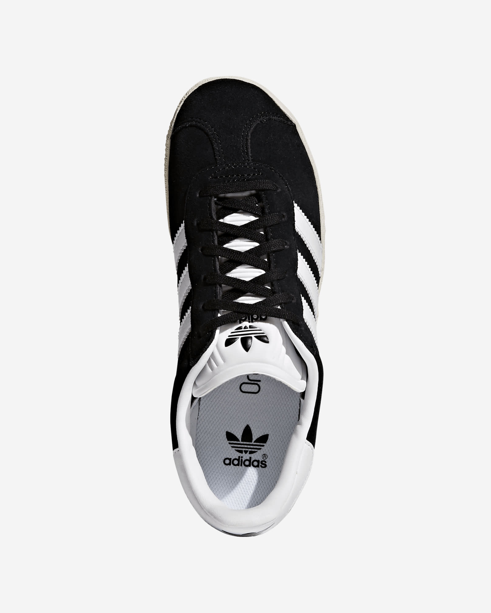 adidas Juniors Gazelle Trainers Black & White - Image 2