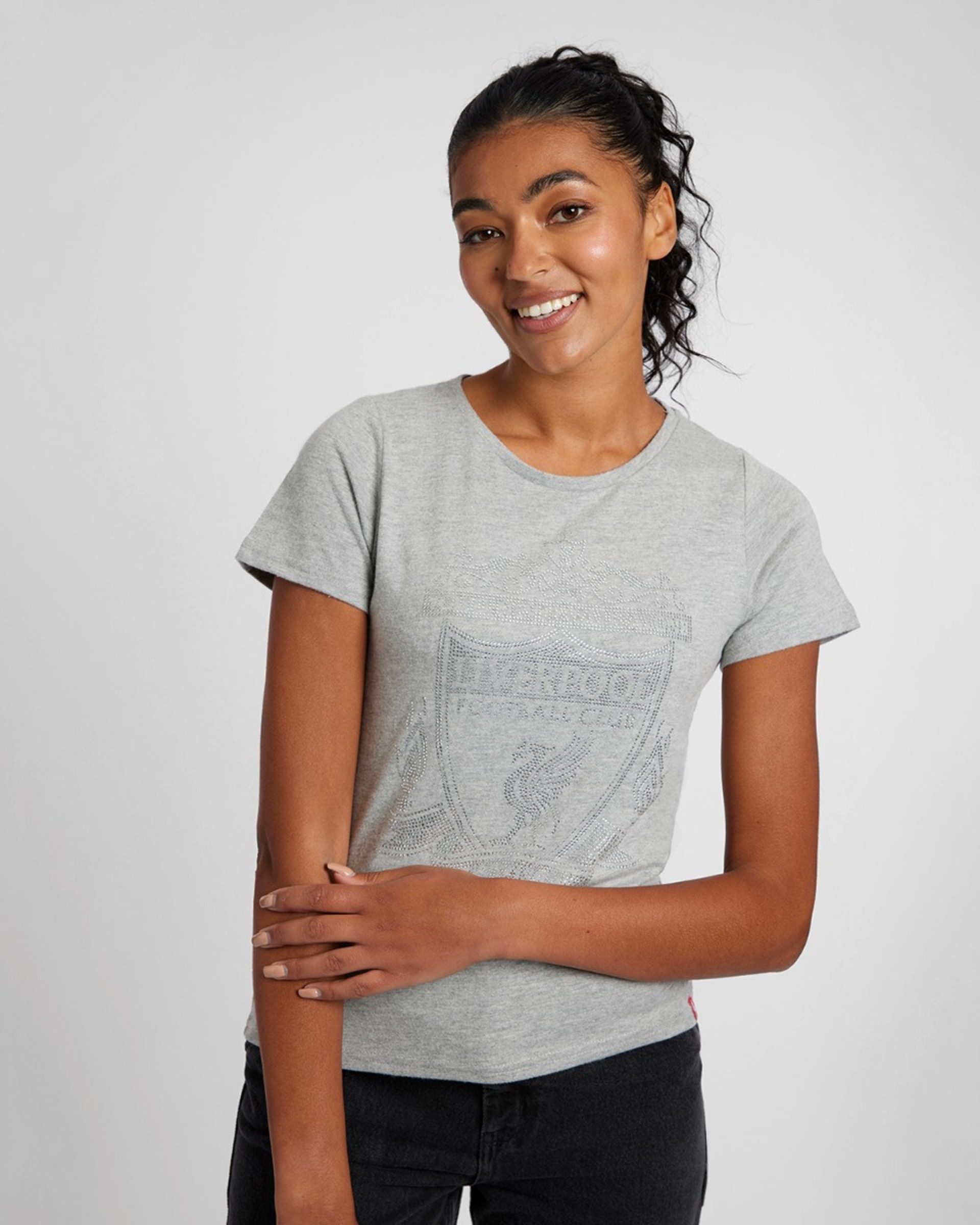 LFC Diamonte Crest T-shirt til kvinder - Image 2