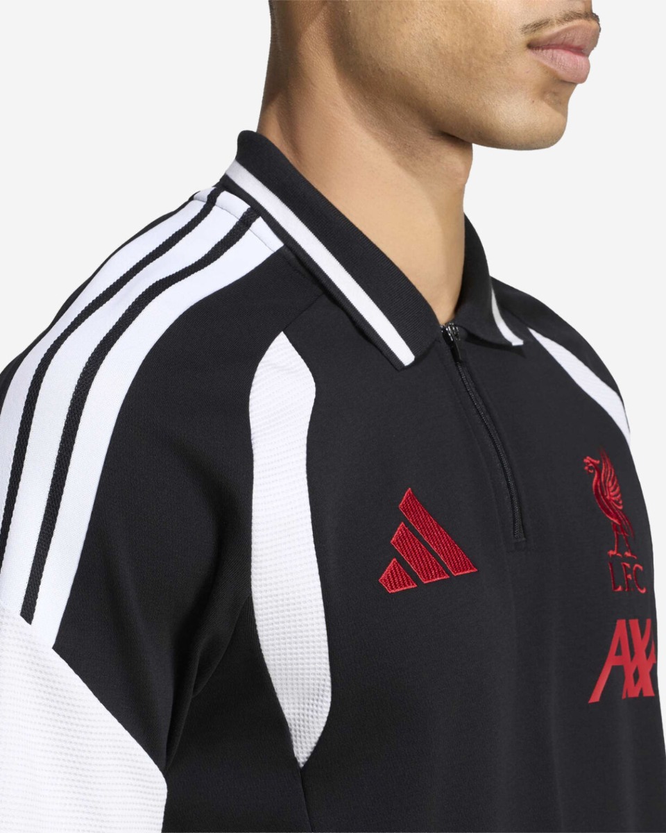 ちょろ LFC adidas Mens 26/27 Tiro Polo Black