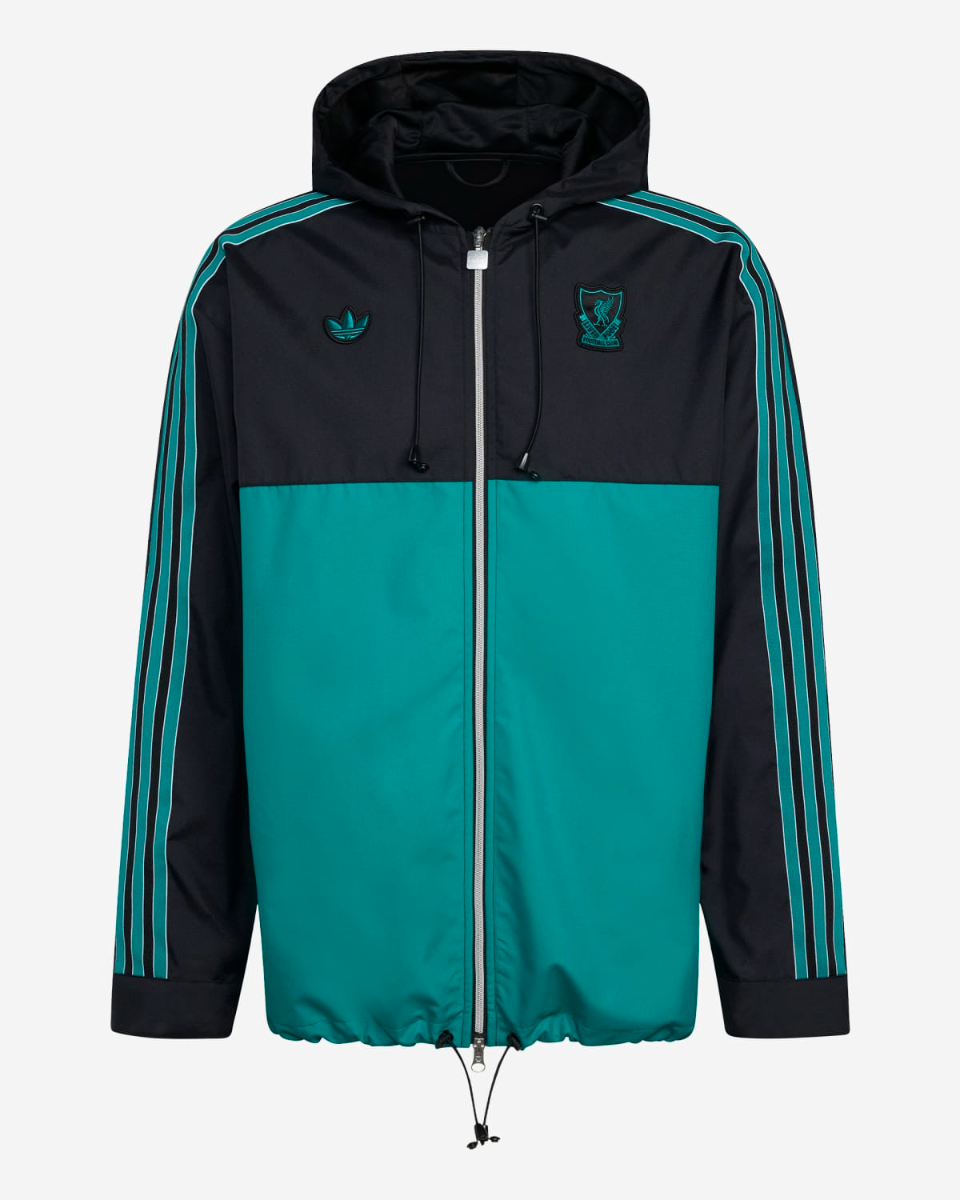 LFC adidas Mens 25/26 Icons Hooded Parka Jacket