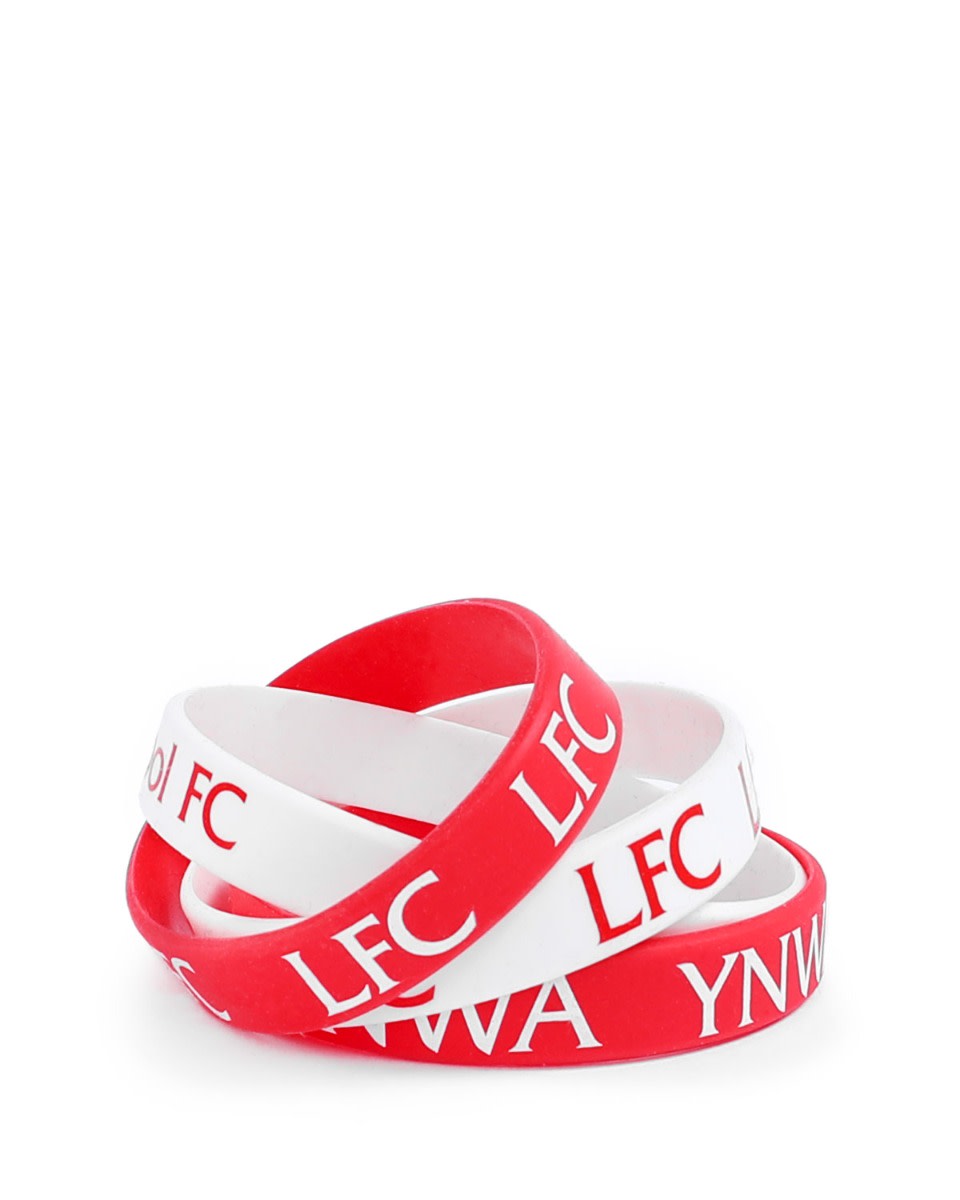 Lot de 4 bracelets en caoutchouc LFC - Image 1