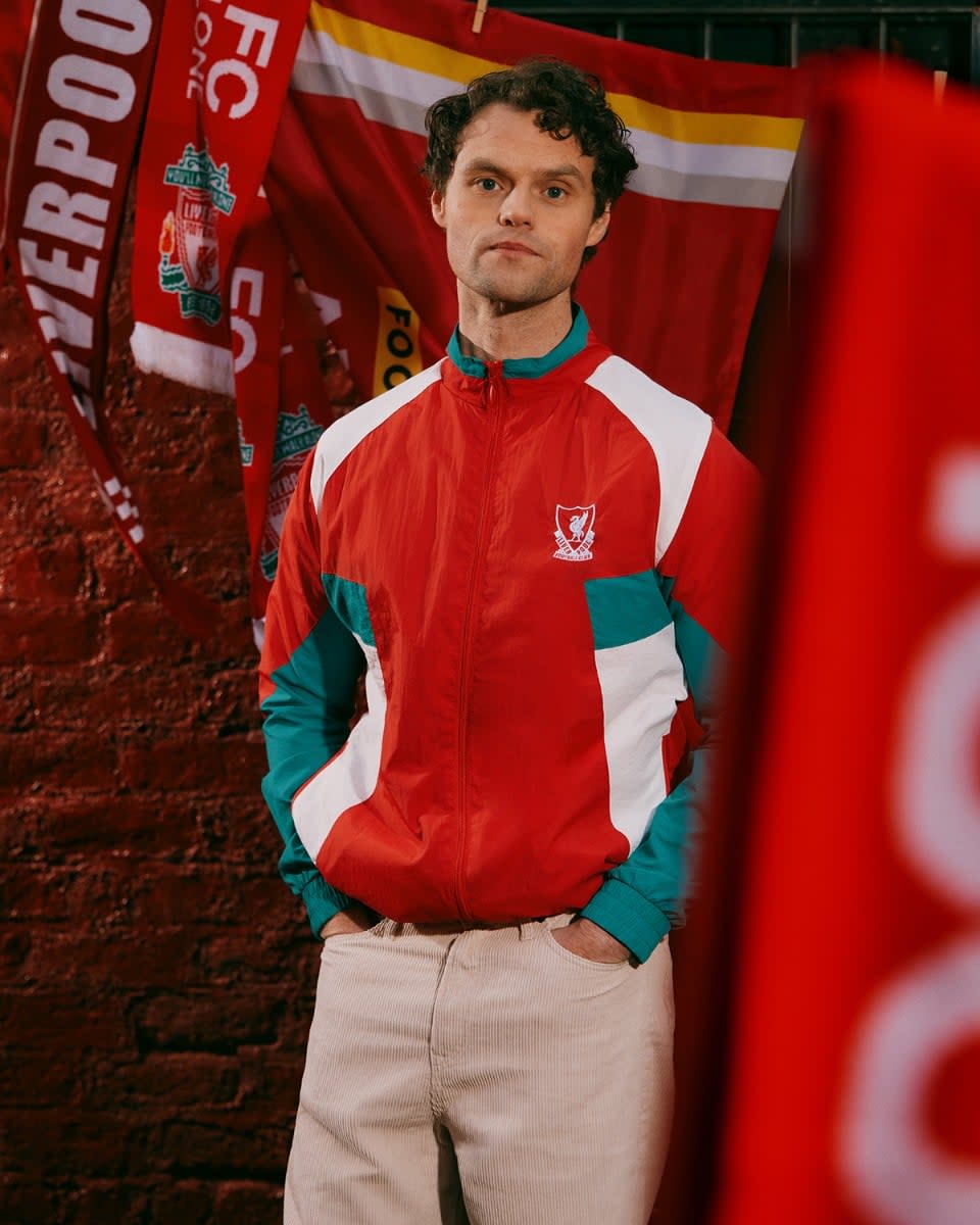 LFC メンズ 92-93 ホームトラックジャケット - Image 2