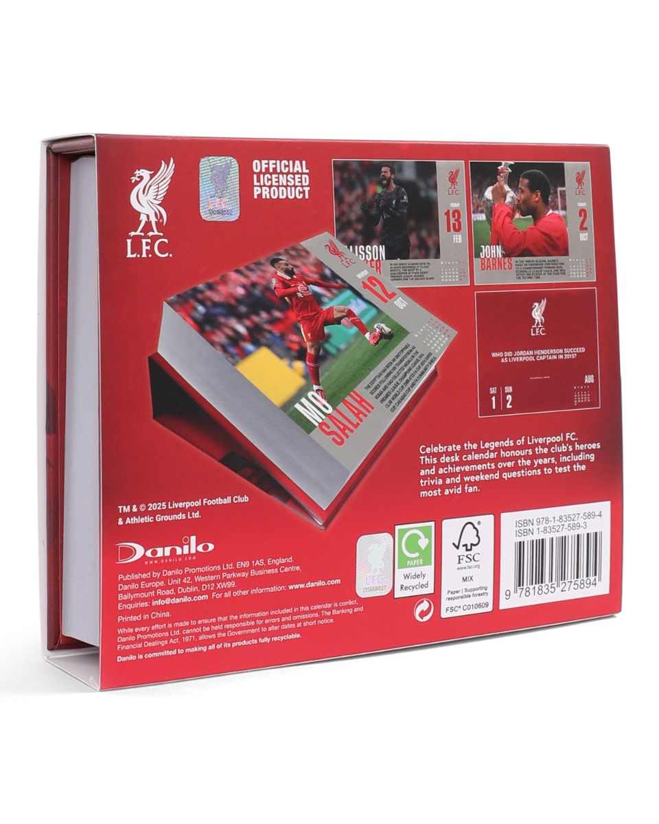LFC 365 Day Legends Blockkalender 2026 - Image 3