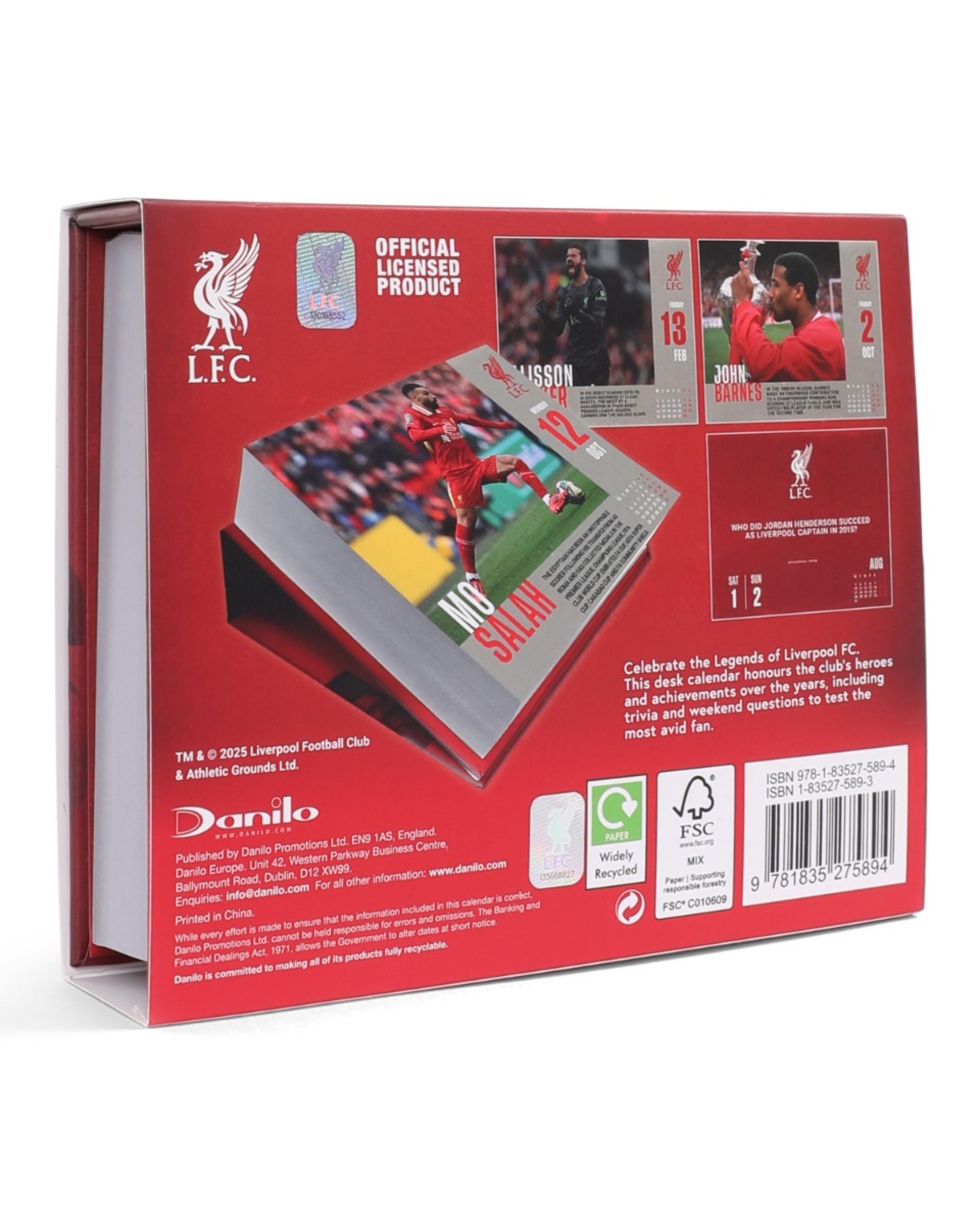 LFC 365 Day Legends Blockkalender 2026 - Image 3