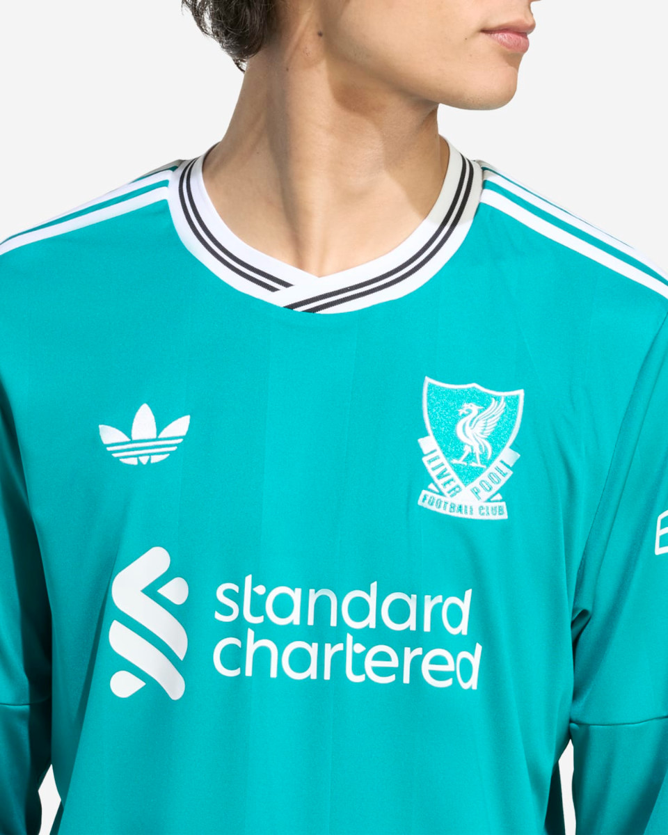 LFC adidas Mens 25/26 Third Long Sleeve Jersey - Image 4