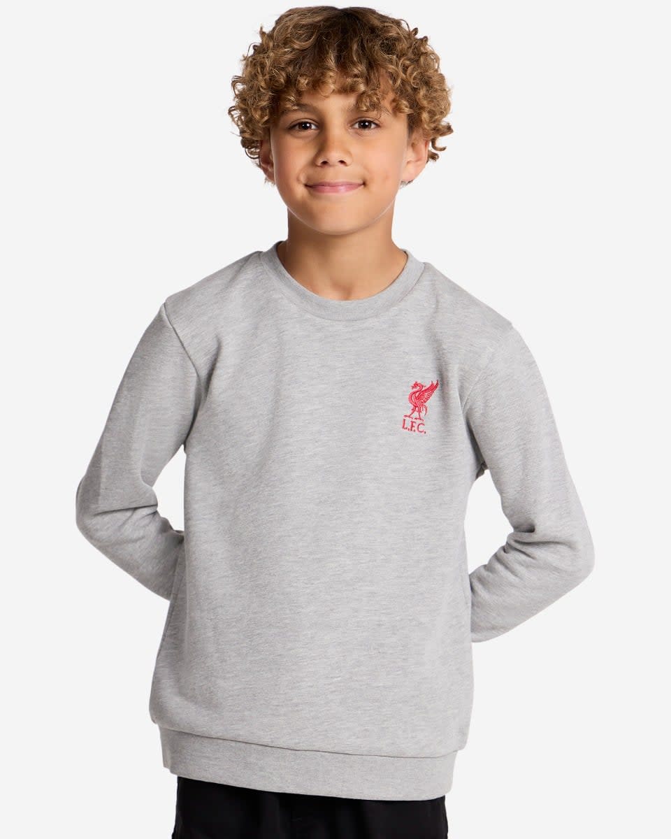 LFC Juniors Crew Neck Sweatshirt Grey Marl - Image 1