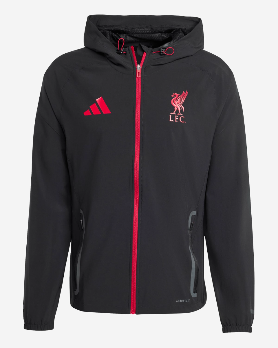 LFC adidas Mens 25/26 Vis Tech Travel Jacket