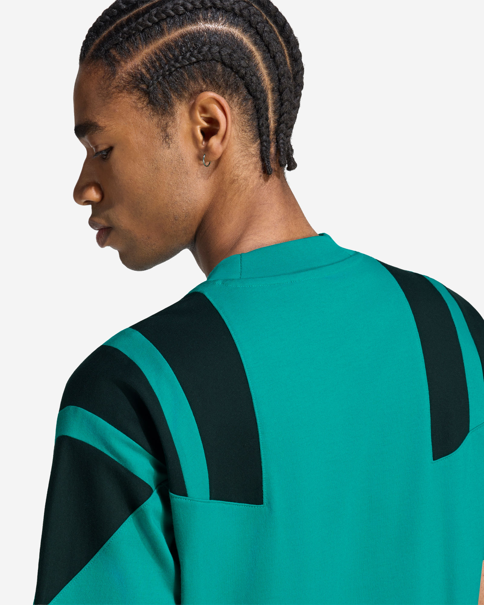 LFC adidas Mens EQT Tee Green - Image 4