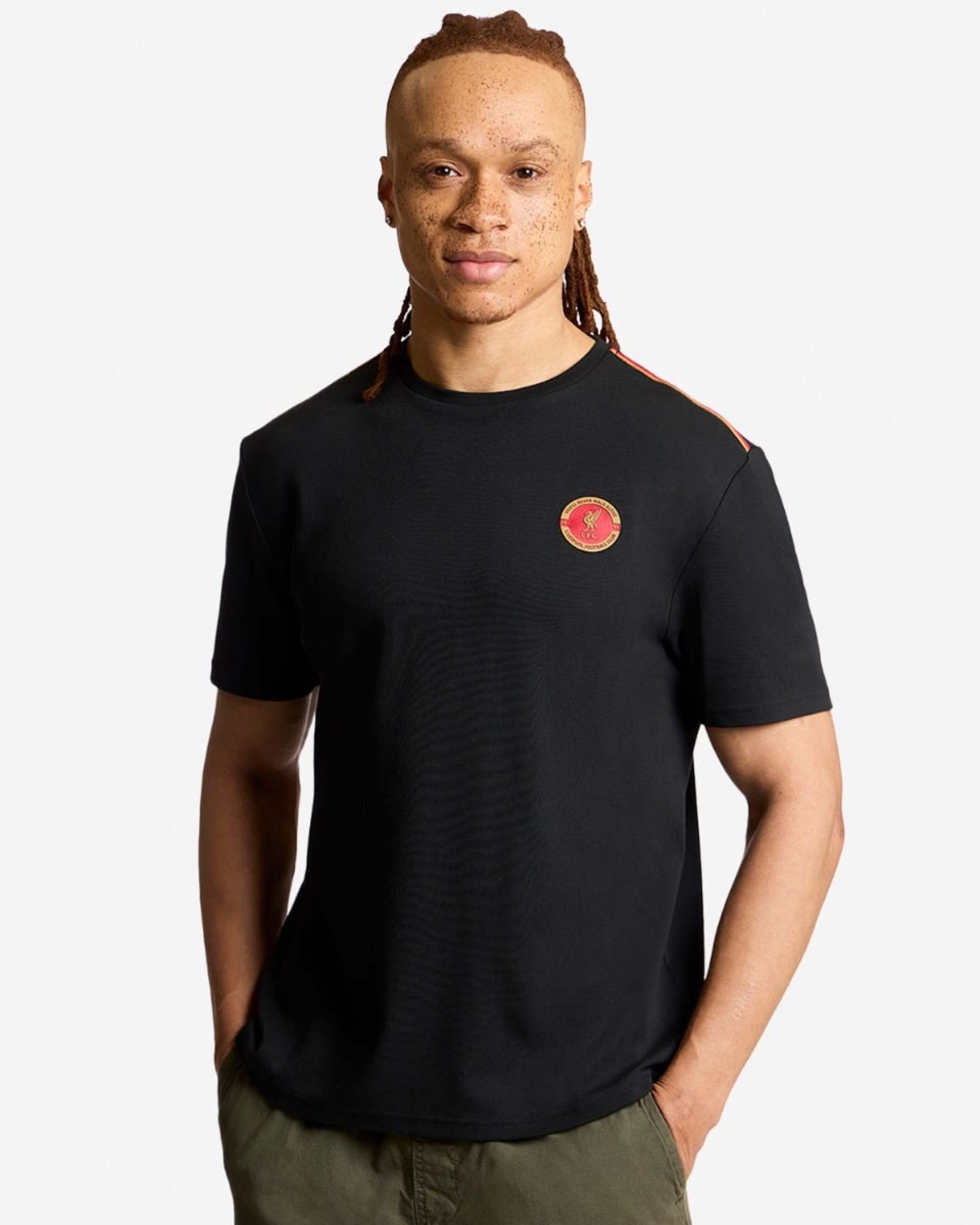 เสื้อยืดผู้ใหญ่รุ่น LFC EST 1892 สีดำ - Image 1
