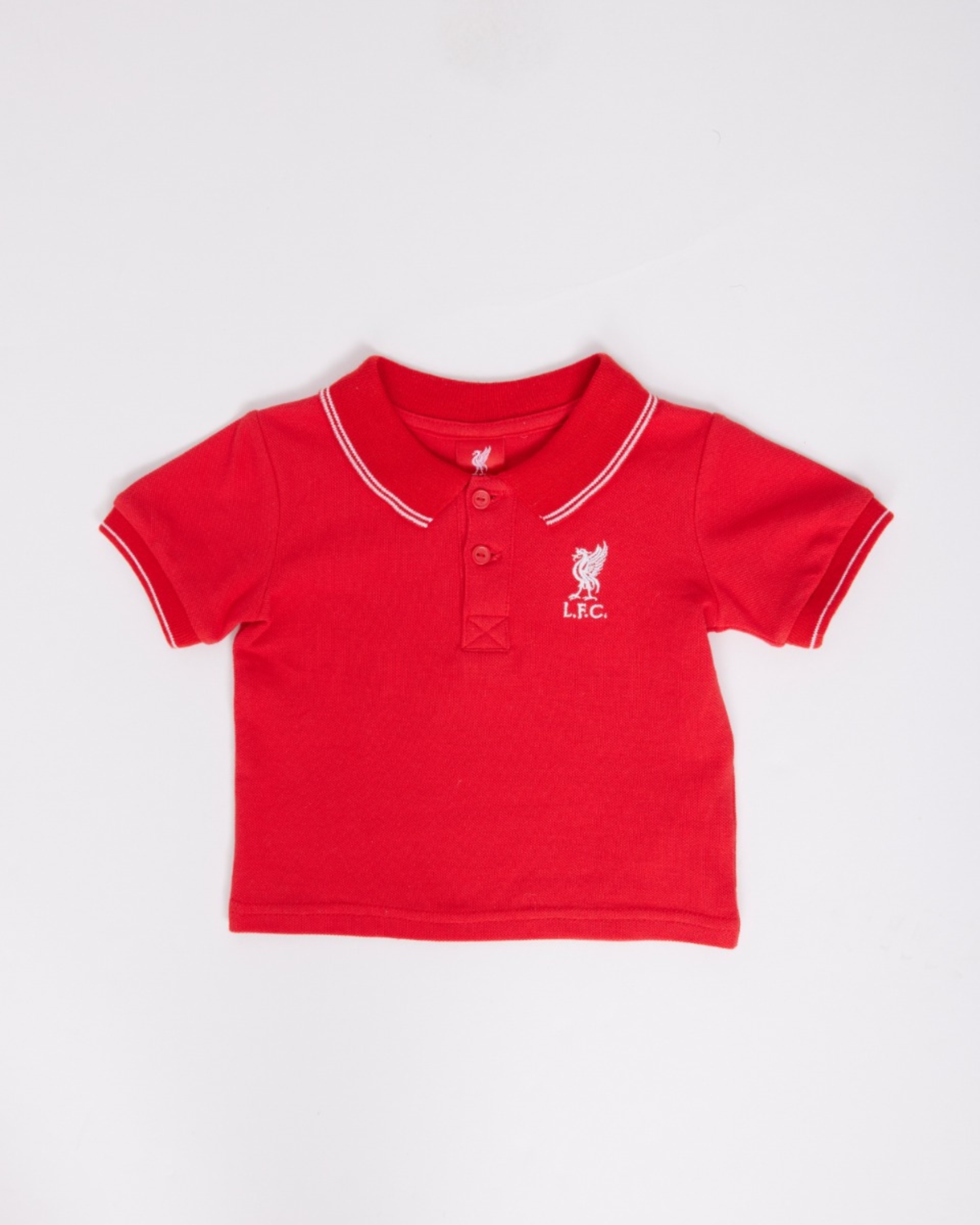 Polo rojo de manga corta LFC Baby - Image 1