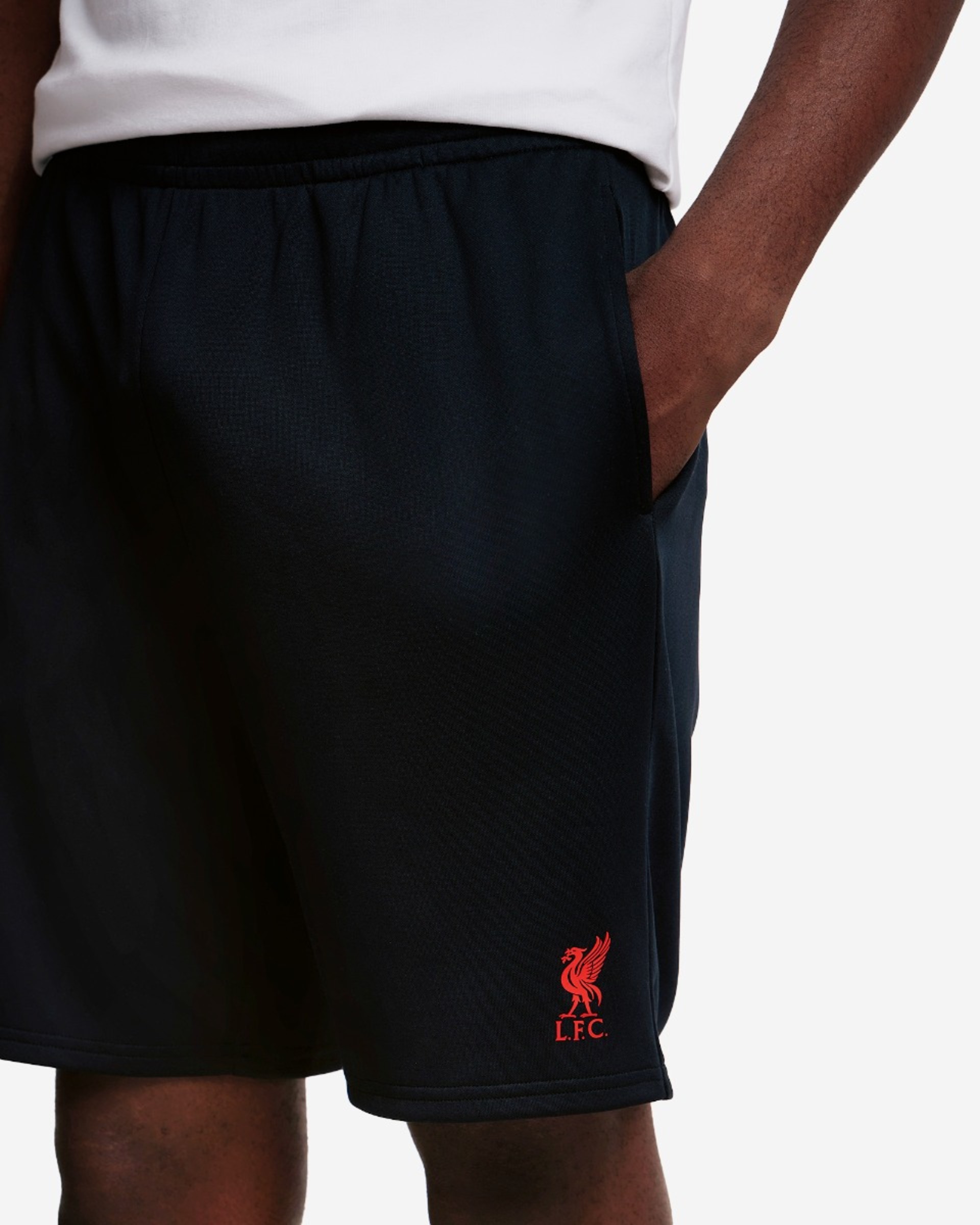 Pantalones cortos negros de poliéster LFC para hombre - Image 2