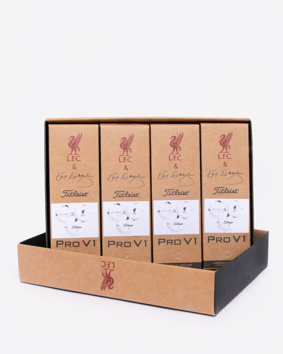 LFC x Kenny Dalglish x Titleist Pro V1 Golf Balls 12Pk - Image 4