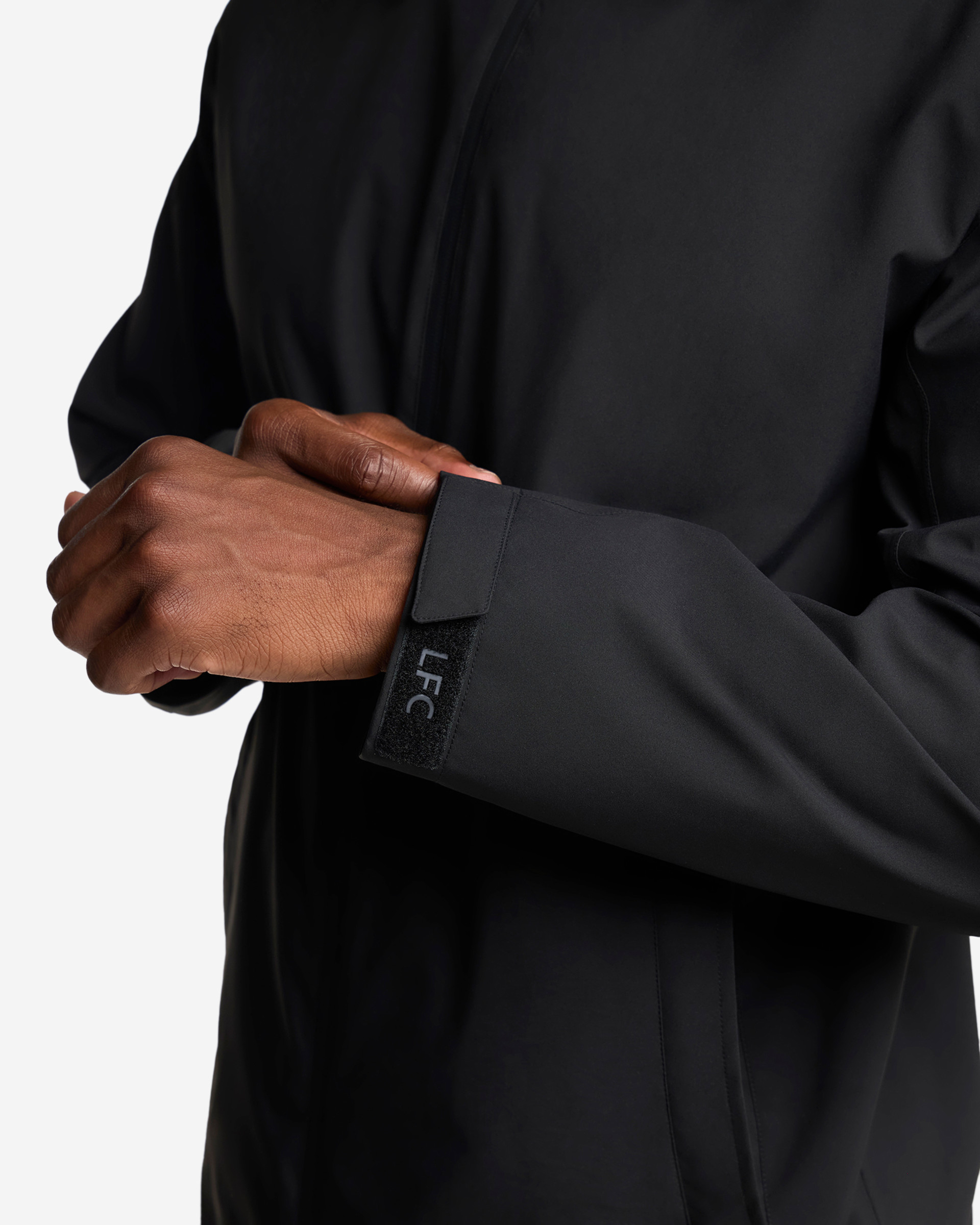 LFC Firma Wasserdichte Herrenjacke Schwarz - Image 3