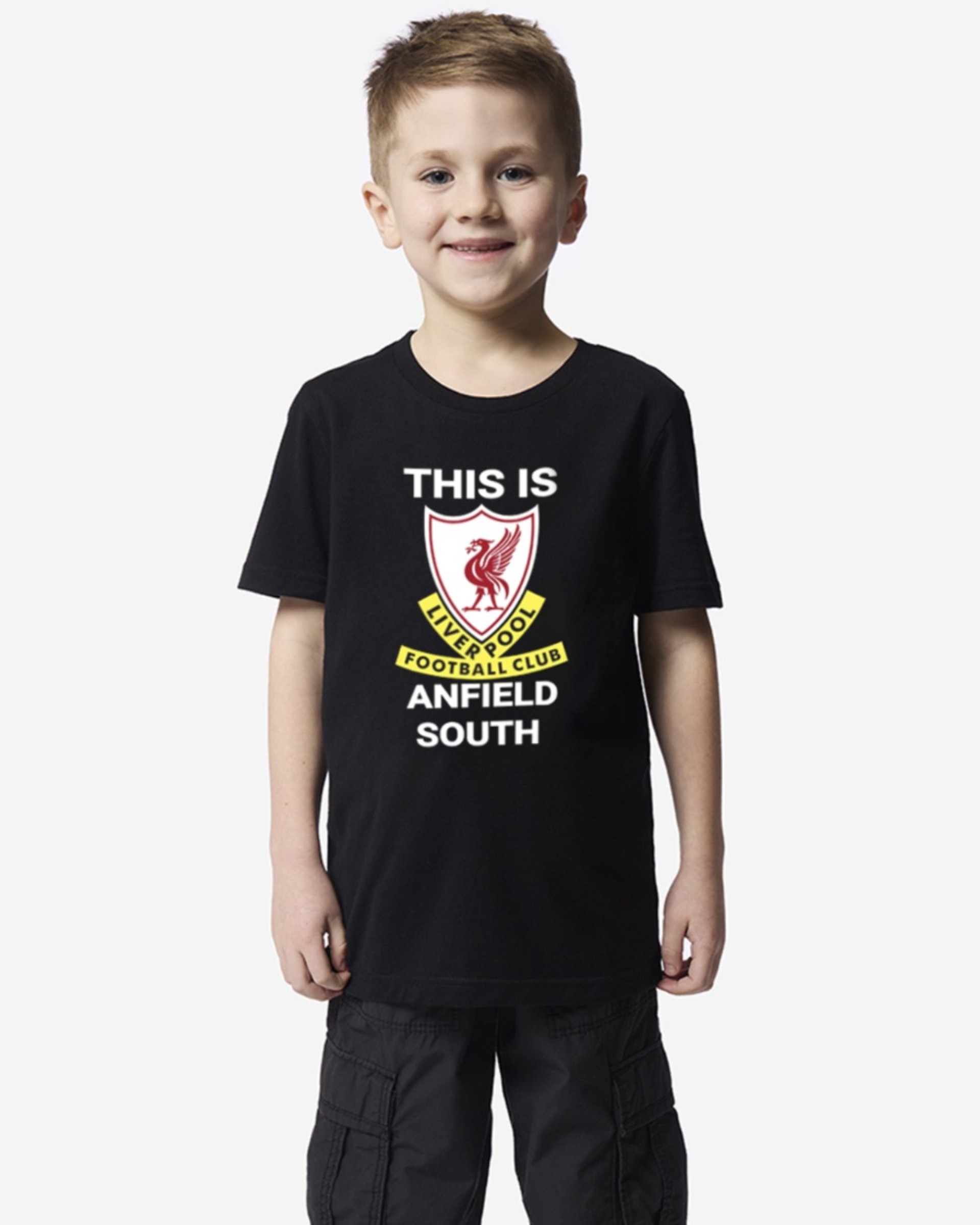 T-shirt LFC Juniors This Is Anfield South noir - Image 1