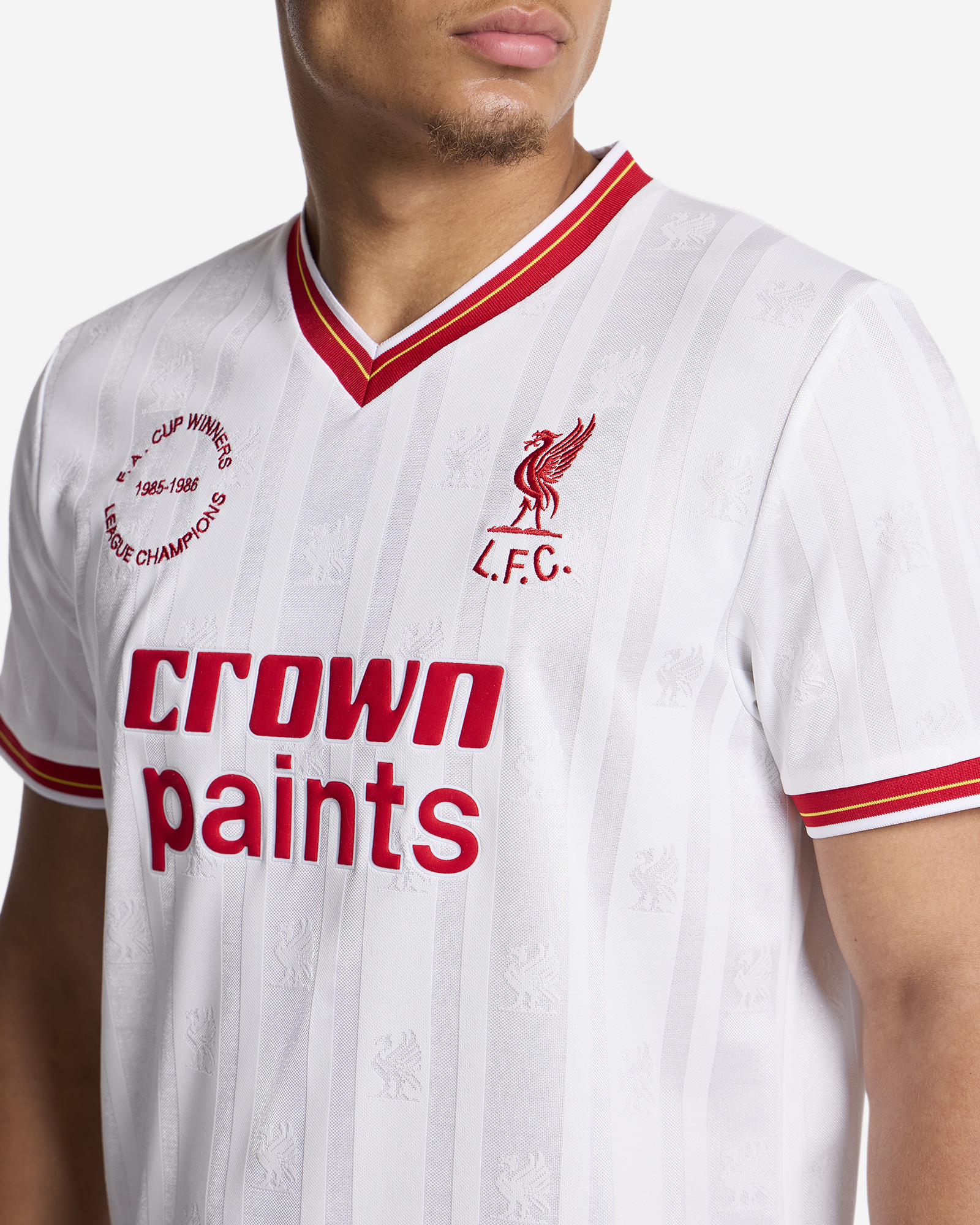 LFC Mens Retro 85/86 Away Shirt - Image 4