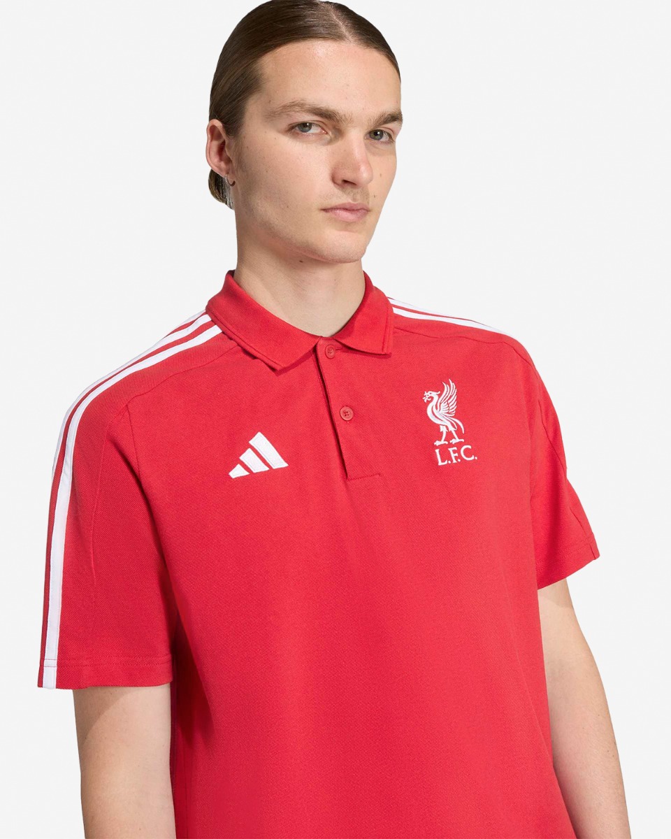  Liverpool FC ポロシャツ レッド LFC adidas Mens 25/26 DNA Polo Red