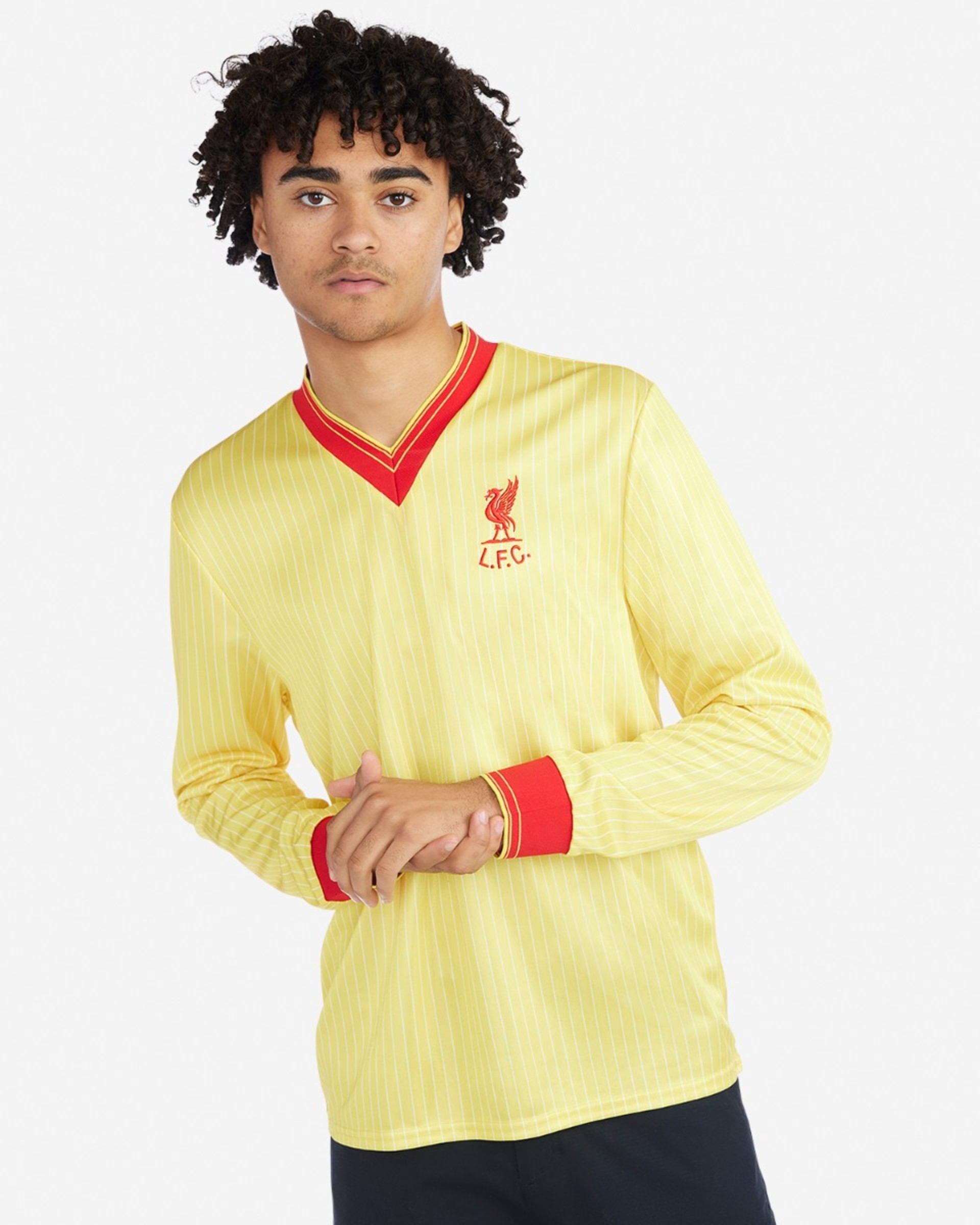 เสื้อเชิ้ตแขกผู้ชาย LFC ย้อนยุค 84/85 - Image 3