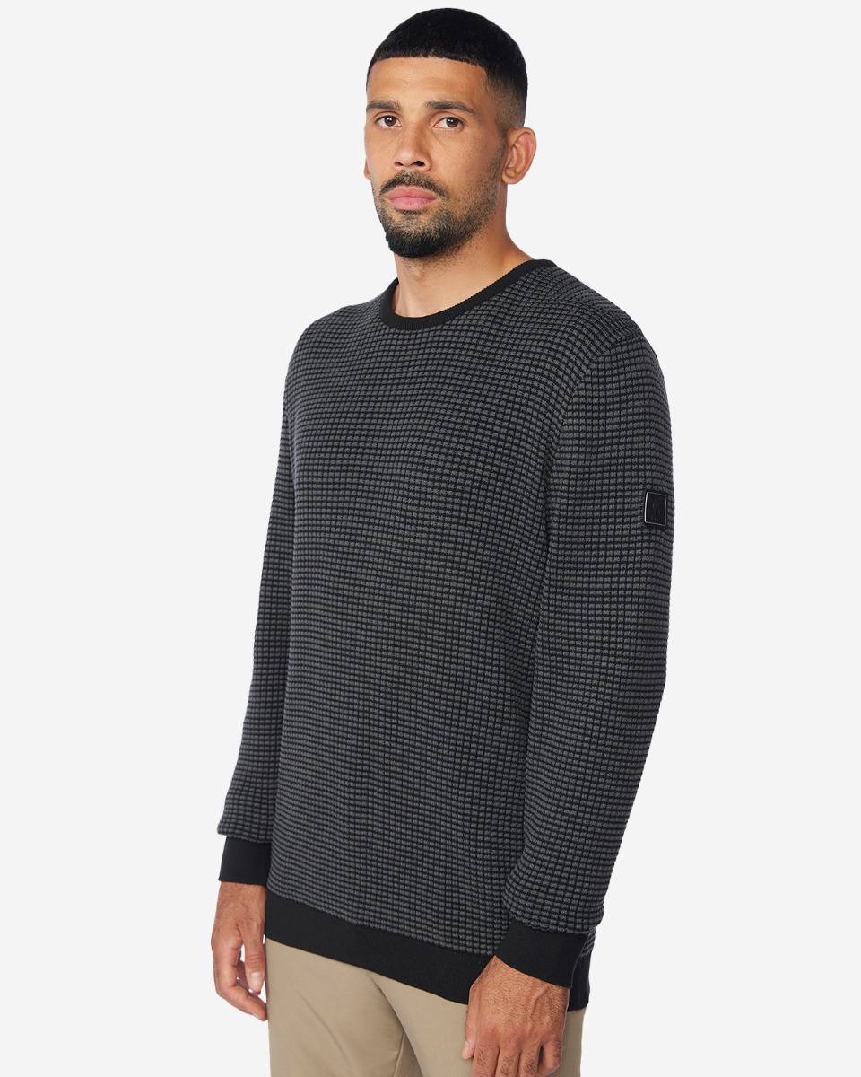 LFC Mens Firma Knitted Crew Neck Jumper - Image 1