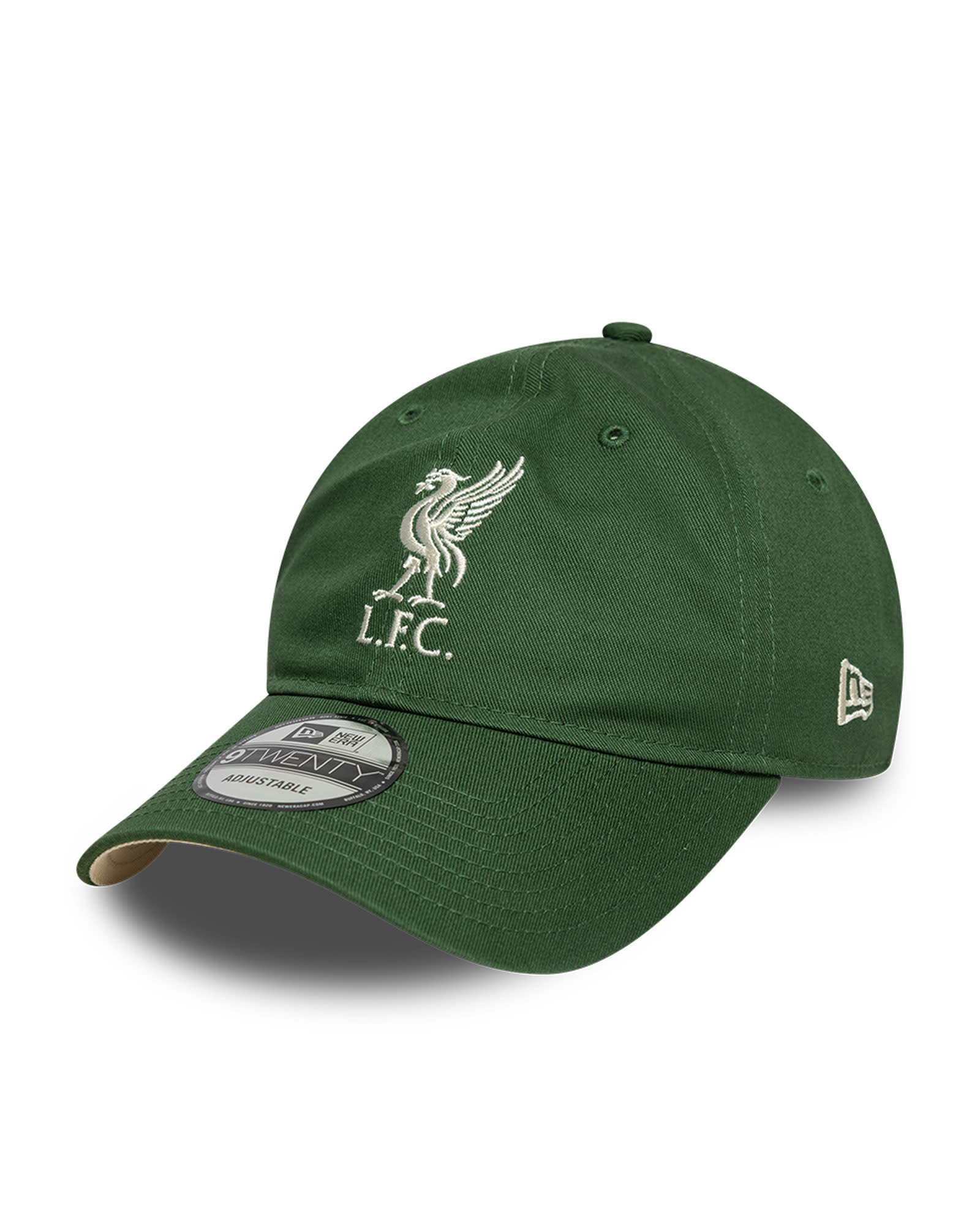 LFC New Era Adults 9Twenty Crest หมวกสีเขียว - Image 1