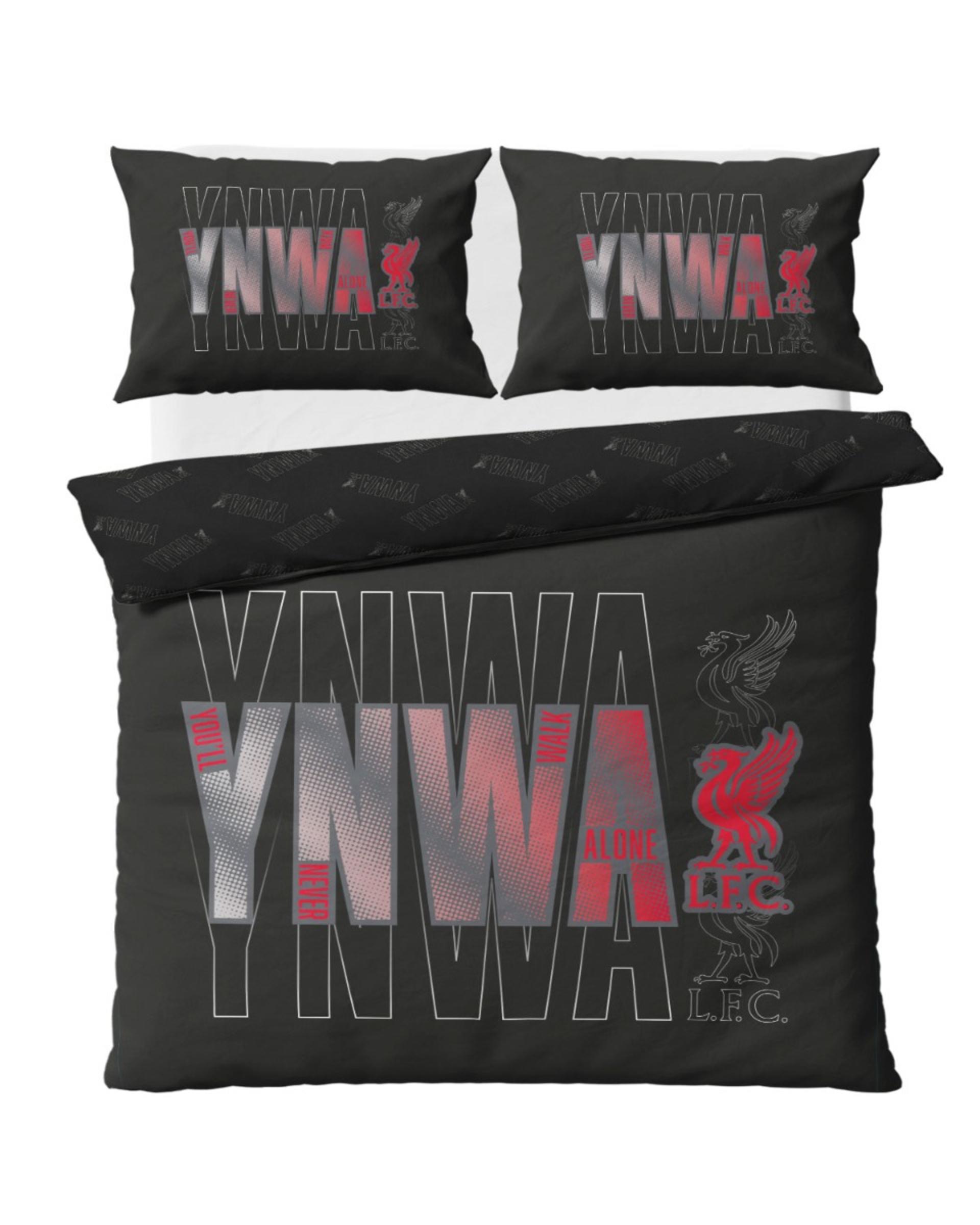 ชุดผ้านวมคู่รุ่น LFC YNWA สีดำ - Image 1