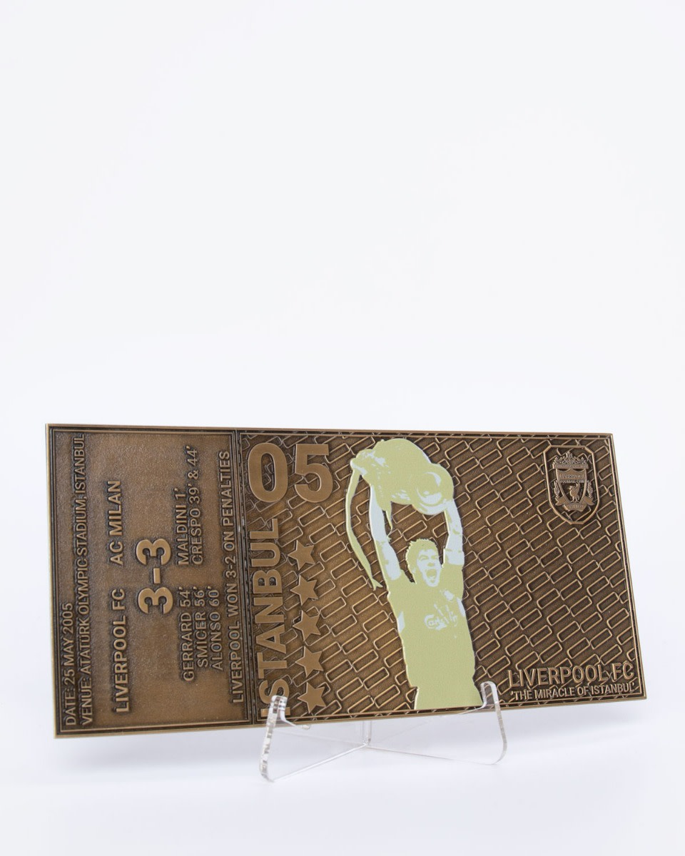 Billet à collectionner pour la finale de la Ligue des Champions 2005 du LFC - Image 1