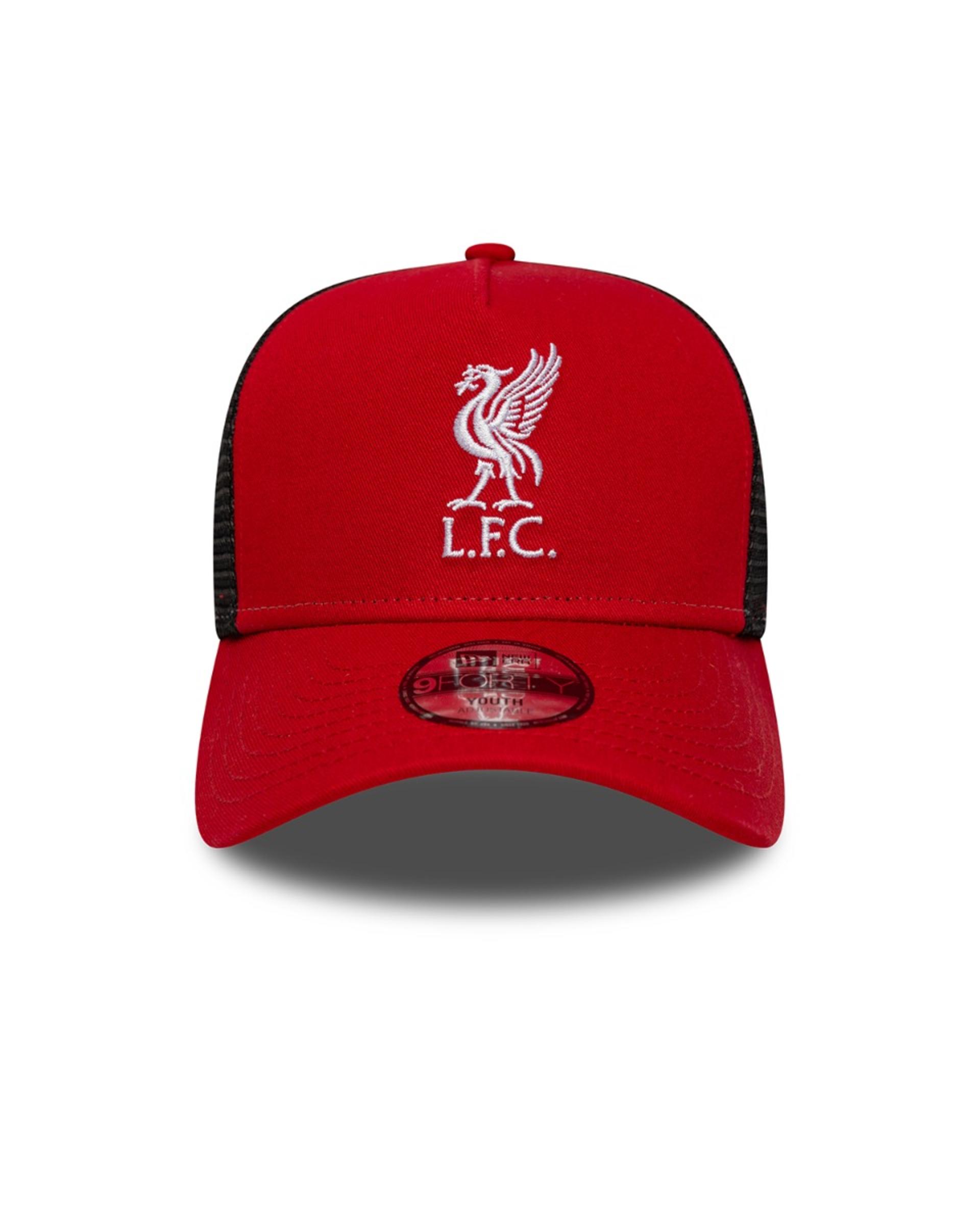 LFC New Era Trucker Liverbird für Kinder, Rot/Schwarz - Image 2