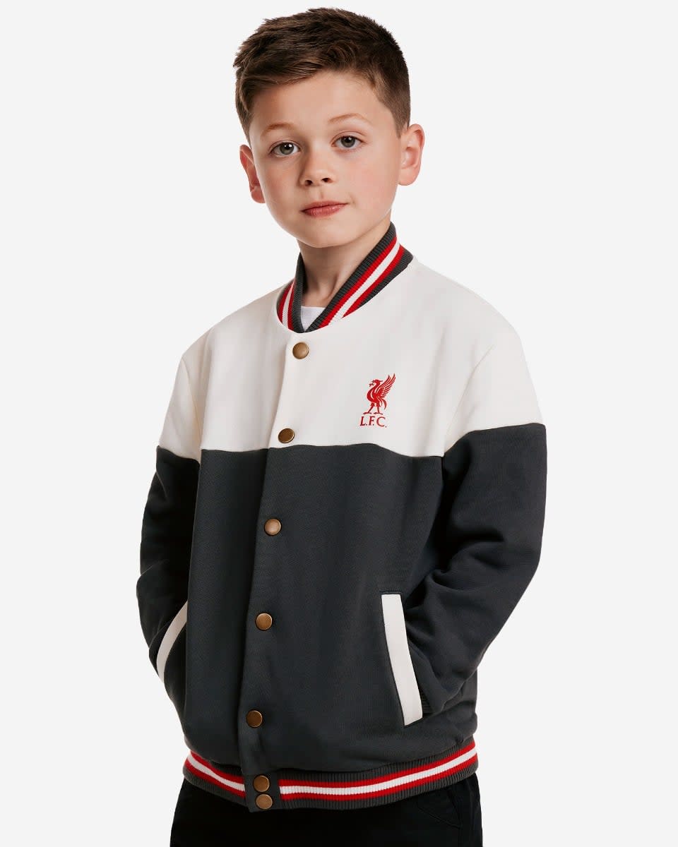 LFC 婴儿飞行员夹克石墨色和奶油色 - Image 1