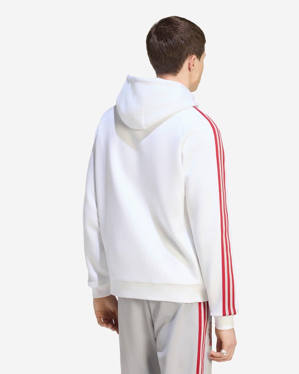 LFC adidas Mens 26/27 Originals Hoodie White - Image 2
