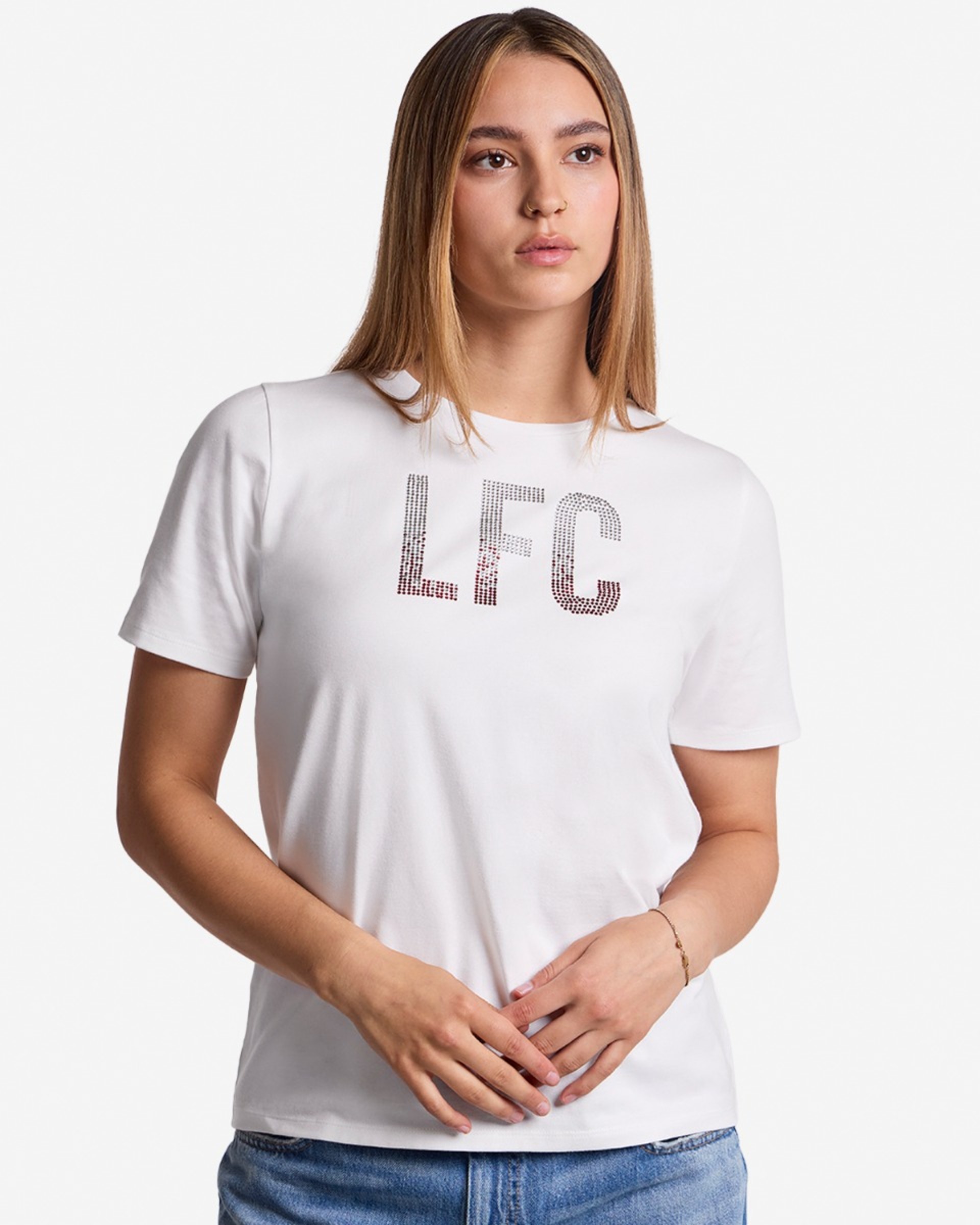 LFC Dame Diamenté Tee Hvid - Image 1