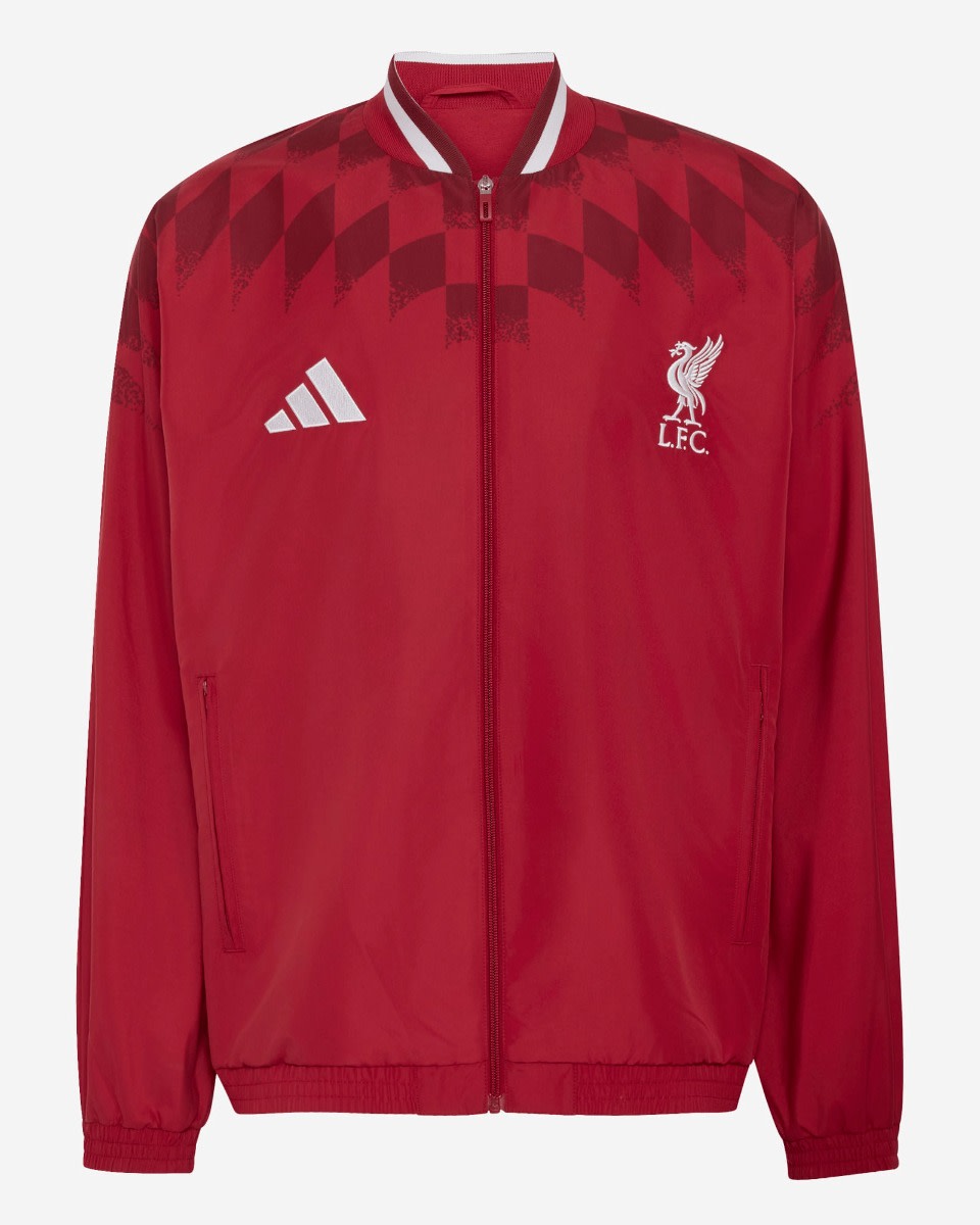 LFC adidas 26/27 Stadium Track Top Active para hombre, color granate - Image 1
