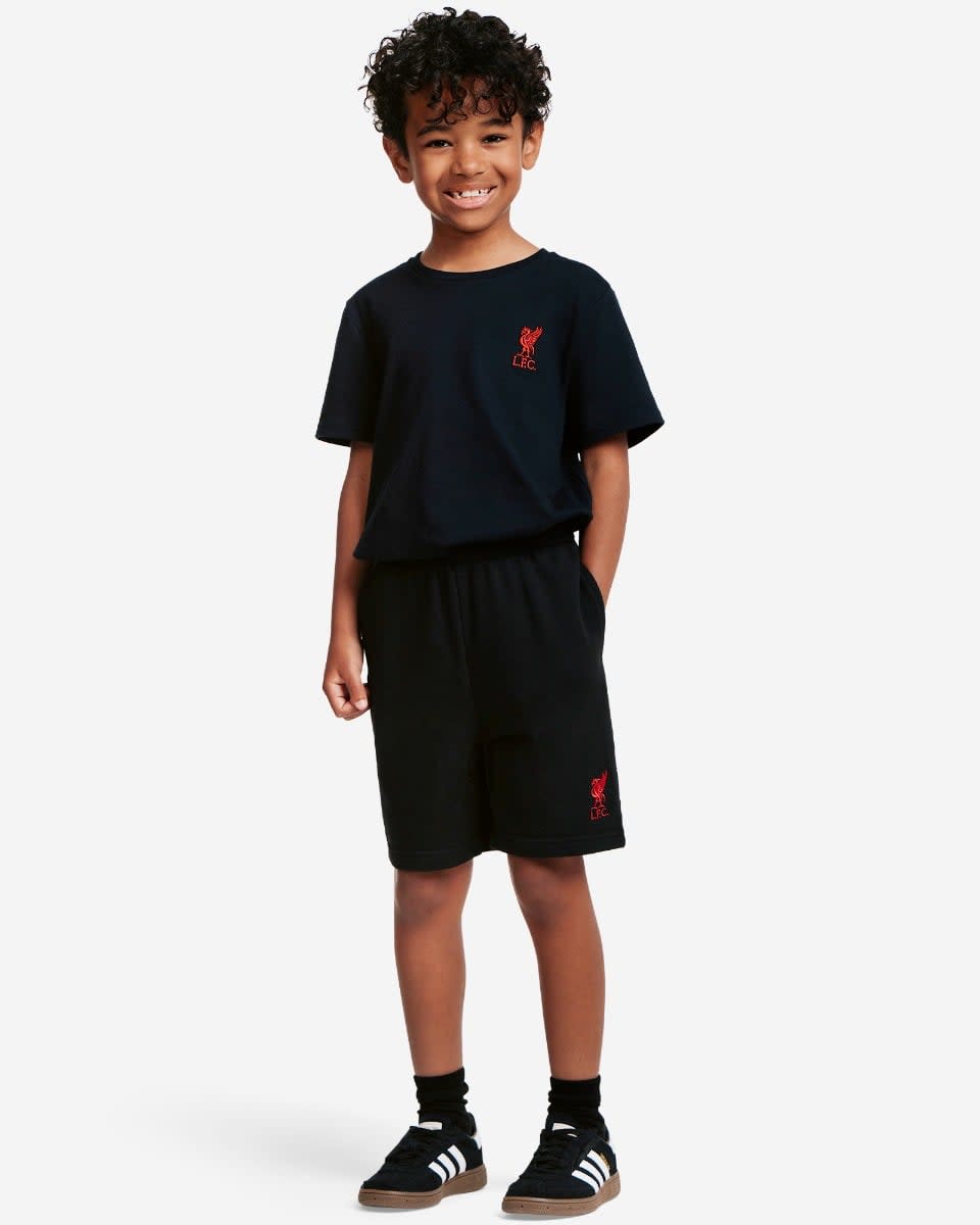 LFC ジュニアポリショーツブラック - Image 1