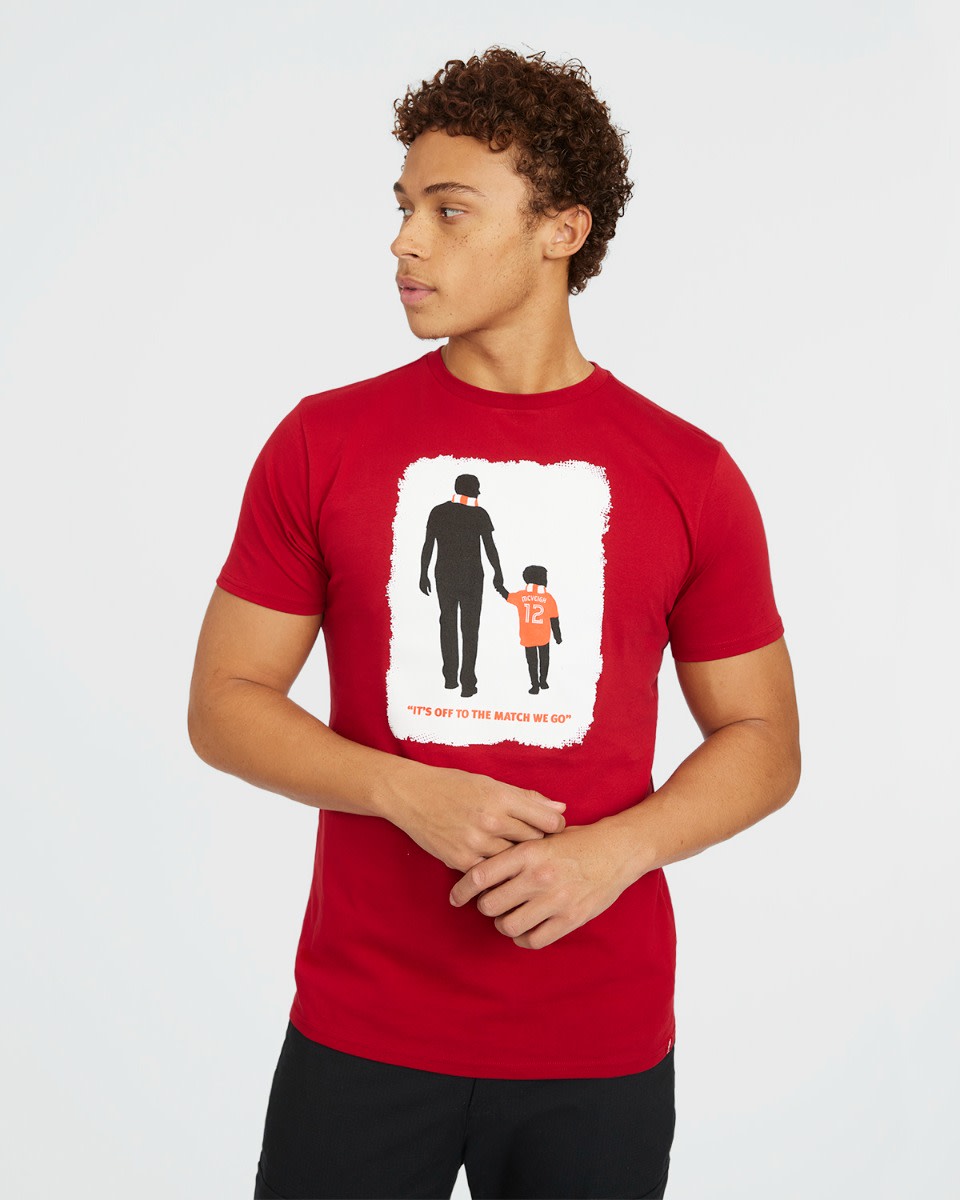 LFC Mens Owen McVeigh Tee Vintage Red - Image 4