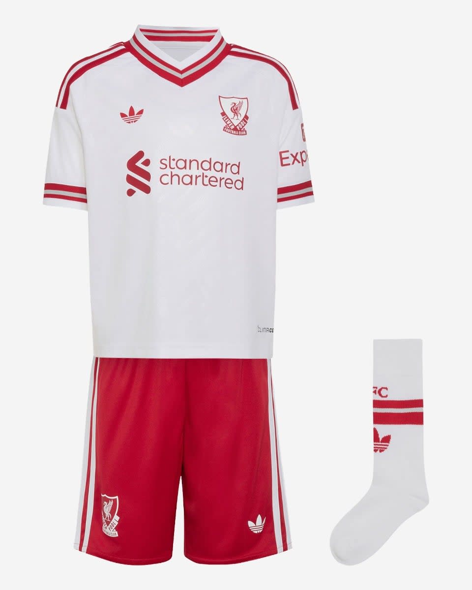 LFC アディダスユース 26/27 アウェイキットセット - Image 2