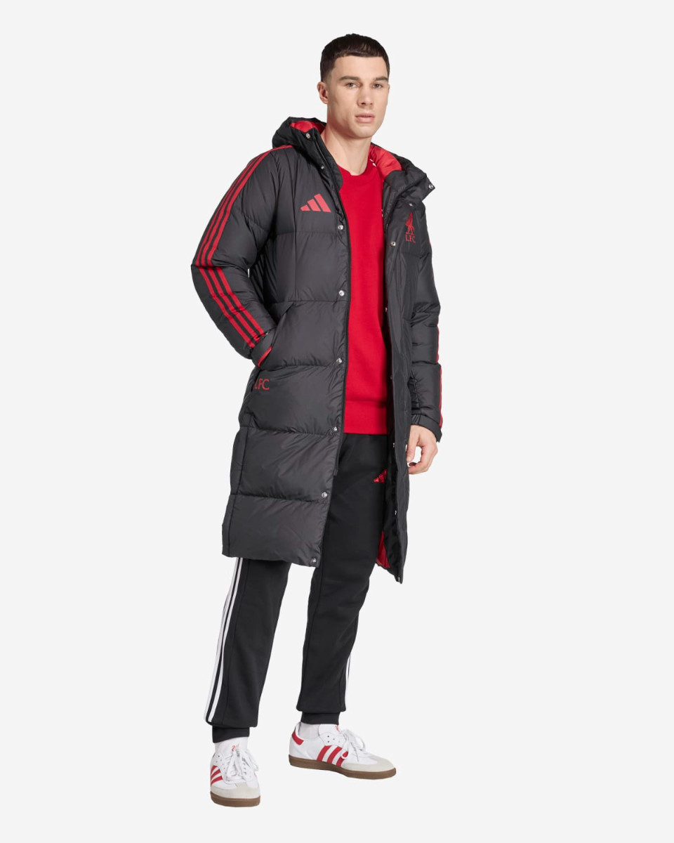 LFC adidas Mens 25/26 Long Down Jacket - Image 3