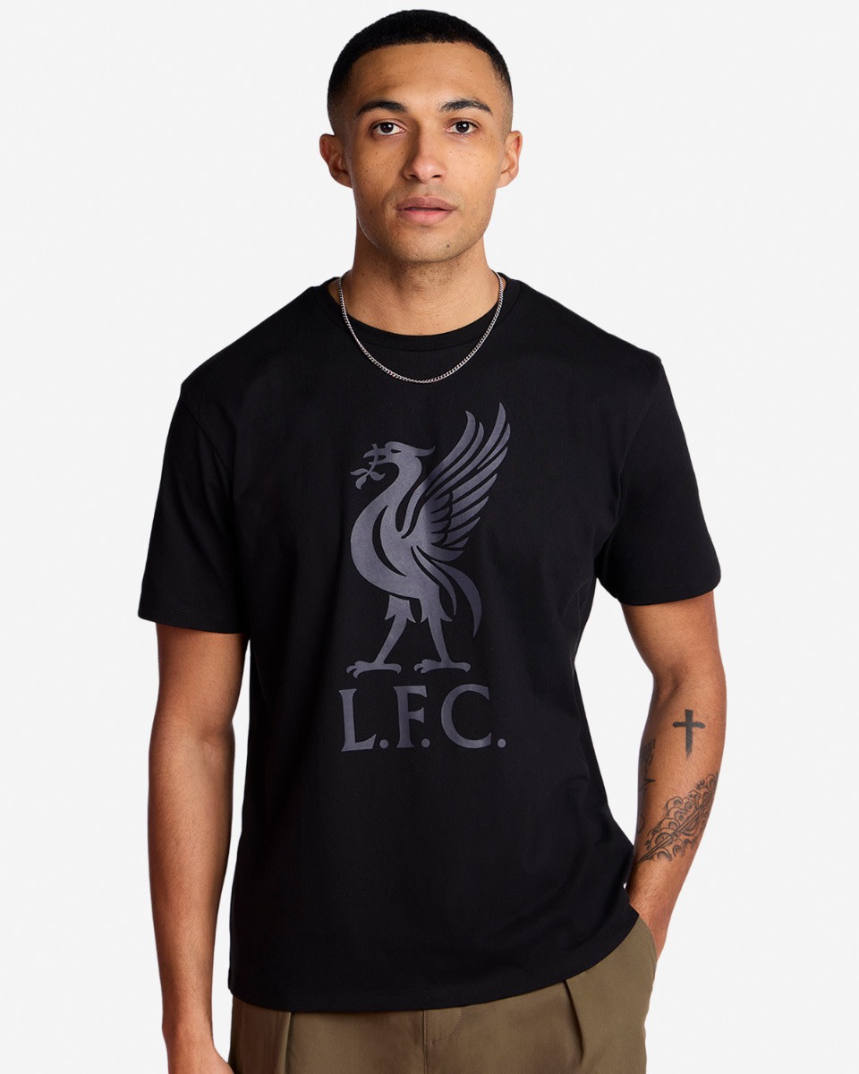 LFC メンズライバーバードTシャツブラック - Image 1