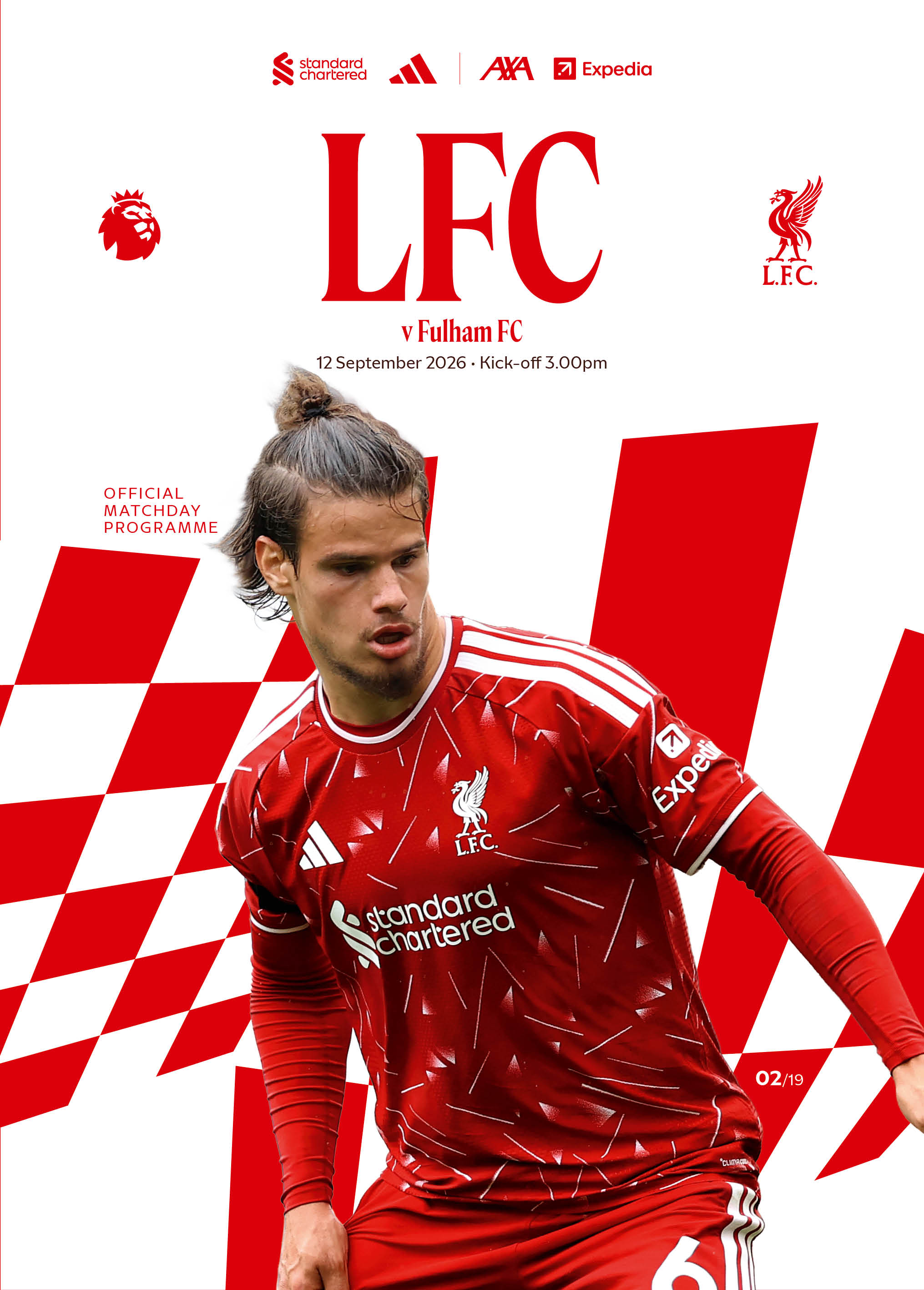 Matchday Programme - LFC vs Fulham - Premier League - 12/09/2026 - Image 1