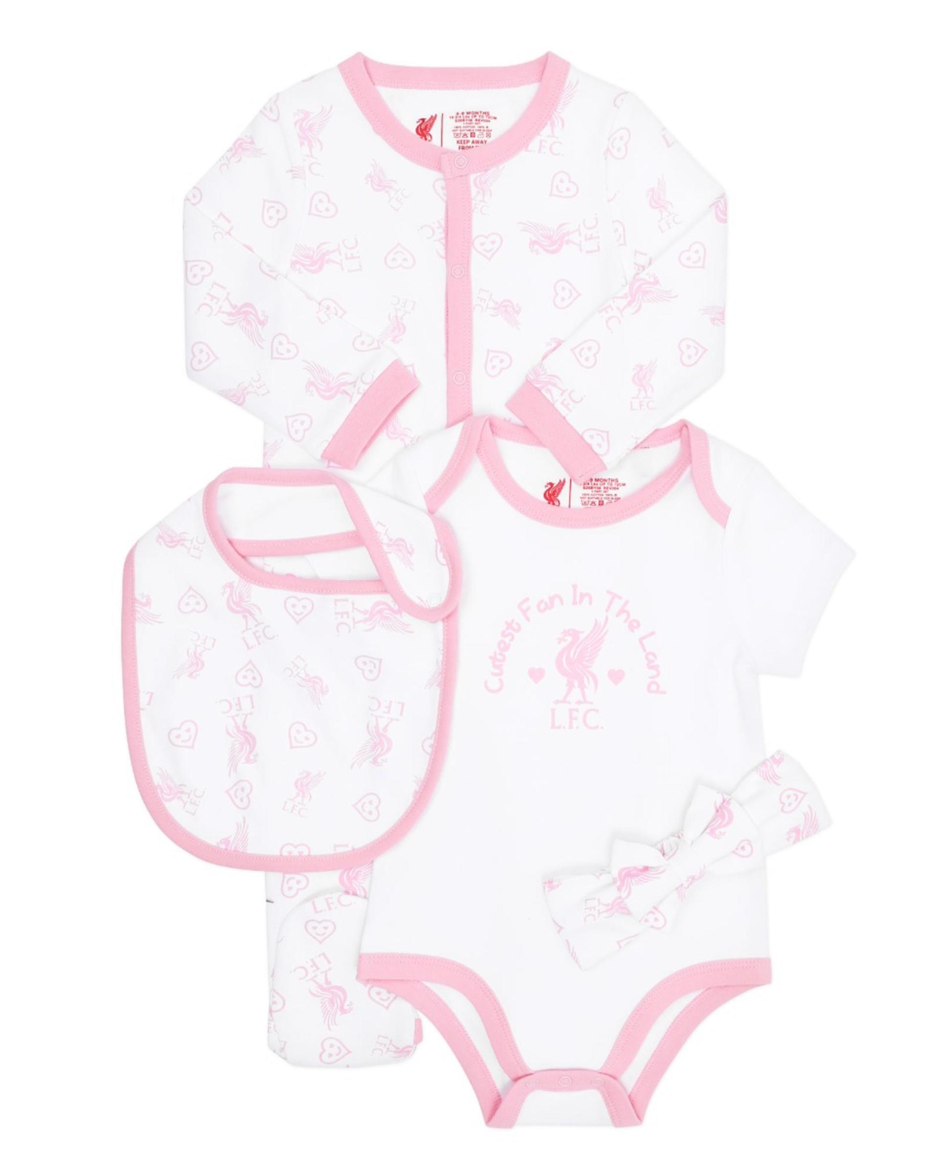 Ensemble 4 pièces LFC pour bébés filles - Image 1