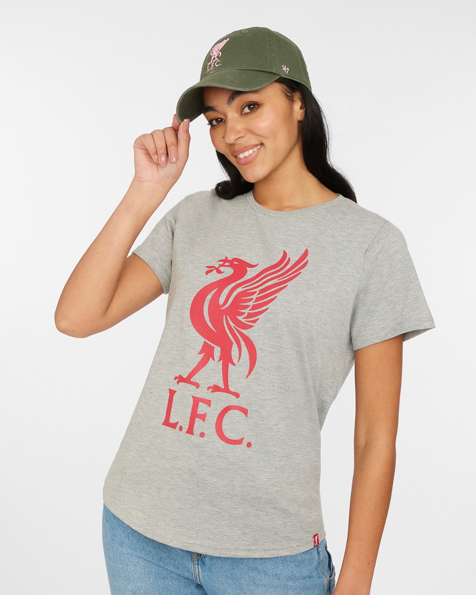 LFC Liverbird Tee för kvinnor Grå - Image 1