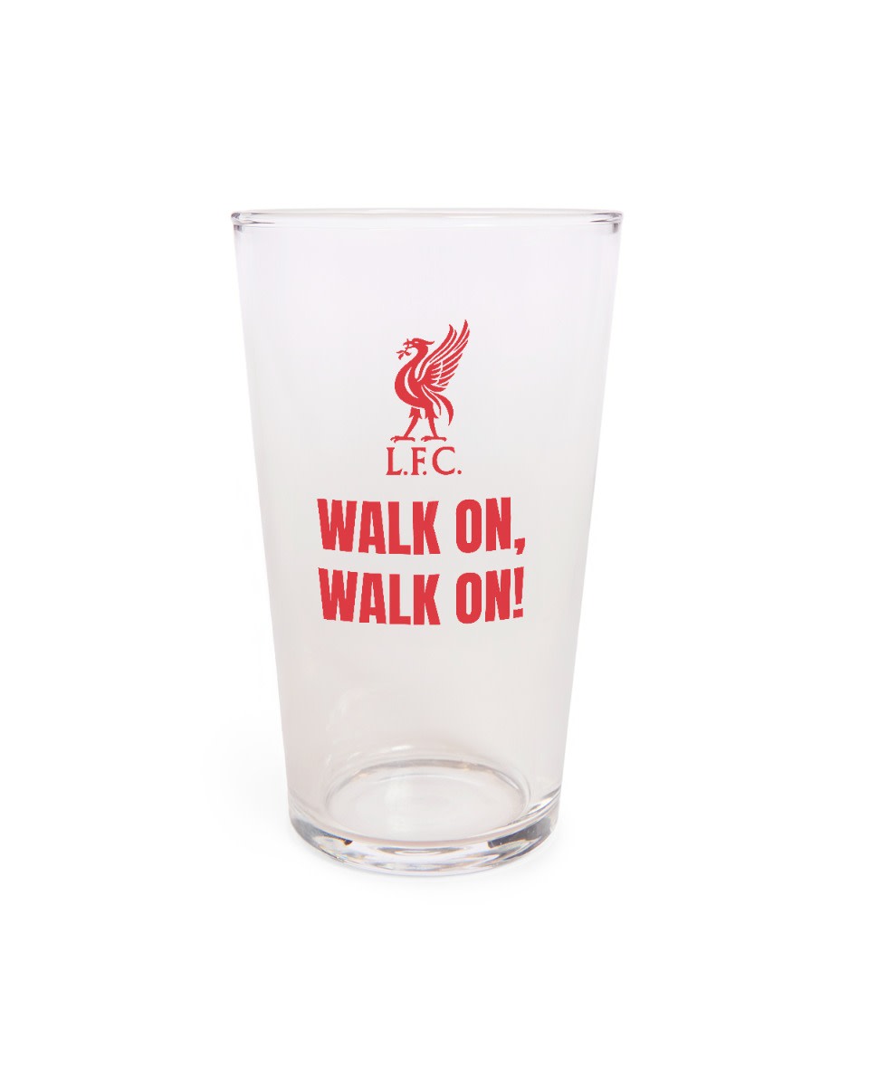 LFC Walk On Pint Glass - Image 3