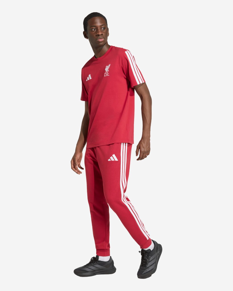 LFC adidas Adults 26/27 DNA Tee Active Maroon - Image 3