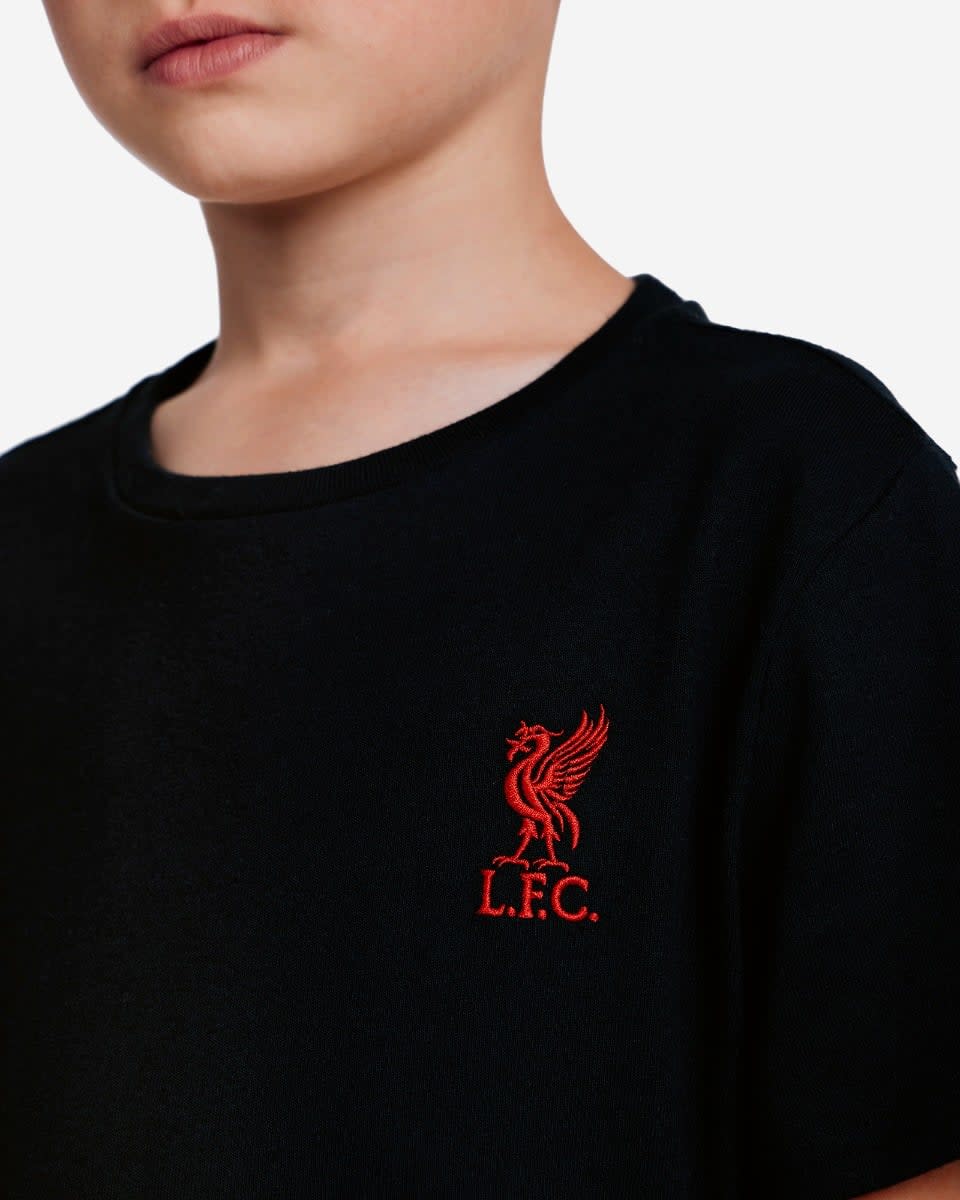 เสื้อยืดลิเวอร์เบิร์ด แอลเอฟซี จูเนียร์ส สีดำ - Image 2