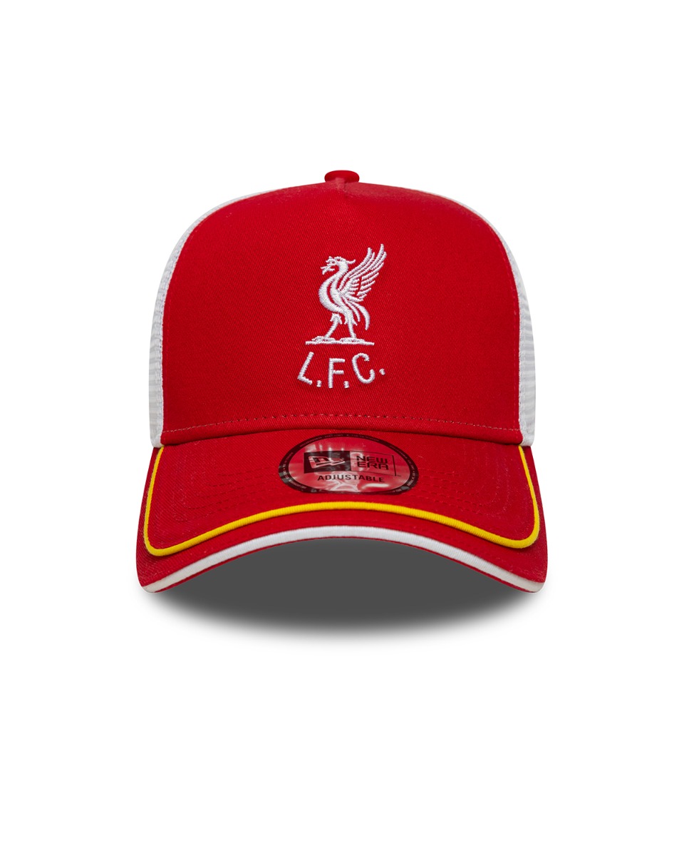 LFC New Era 85 Red 9FORTY A-Frame Trucker Adjustable Cap
