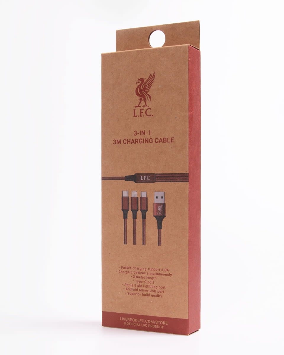 LFC 3 In 1 Charging Cable 3m - Image 2