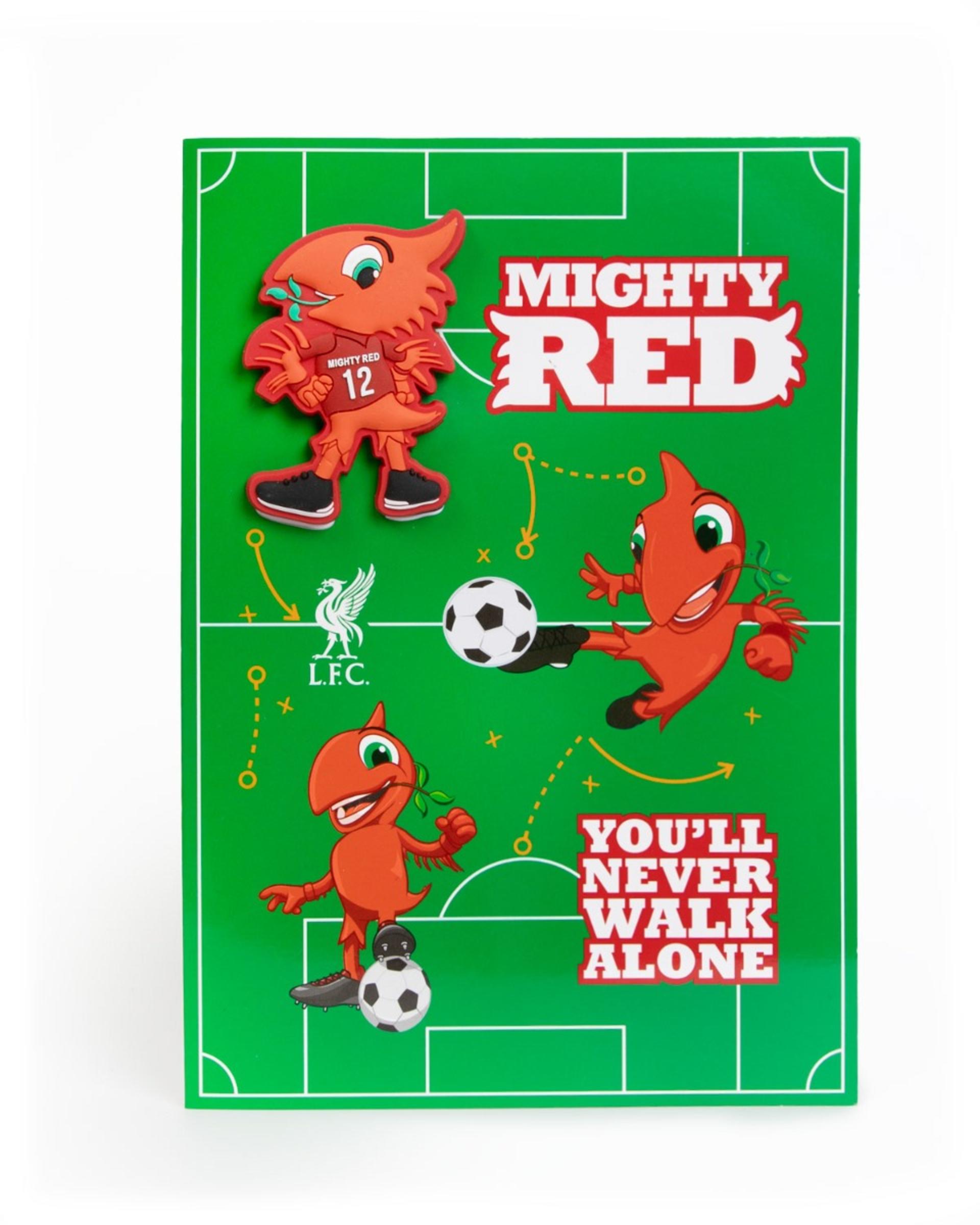 การ์ดป้ายสีแดงเข้มข้นของ LFC - Image 1