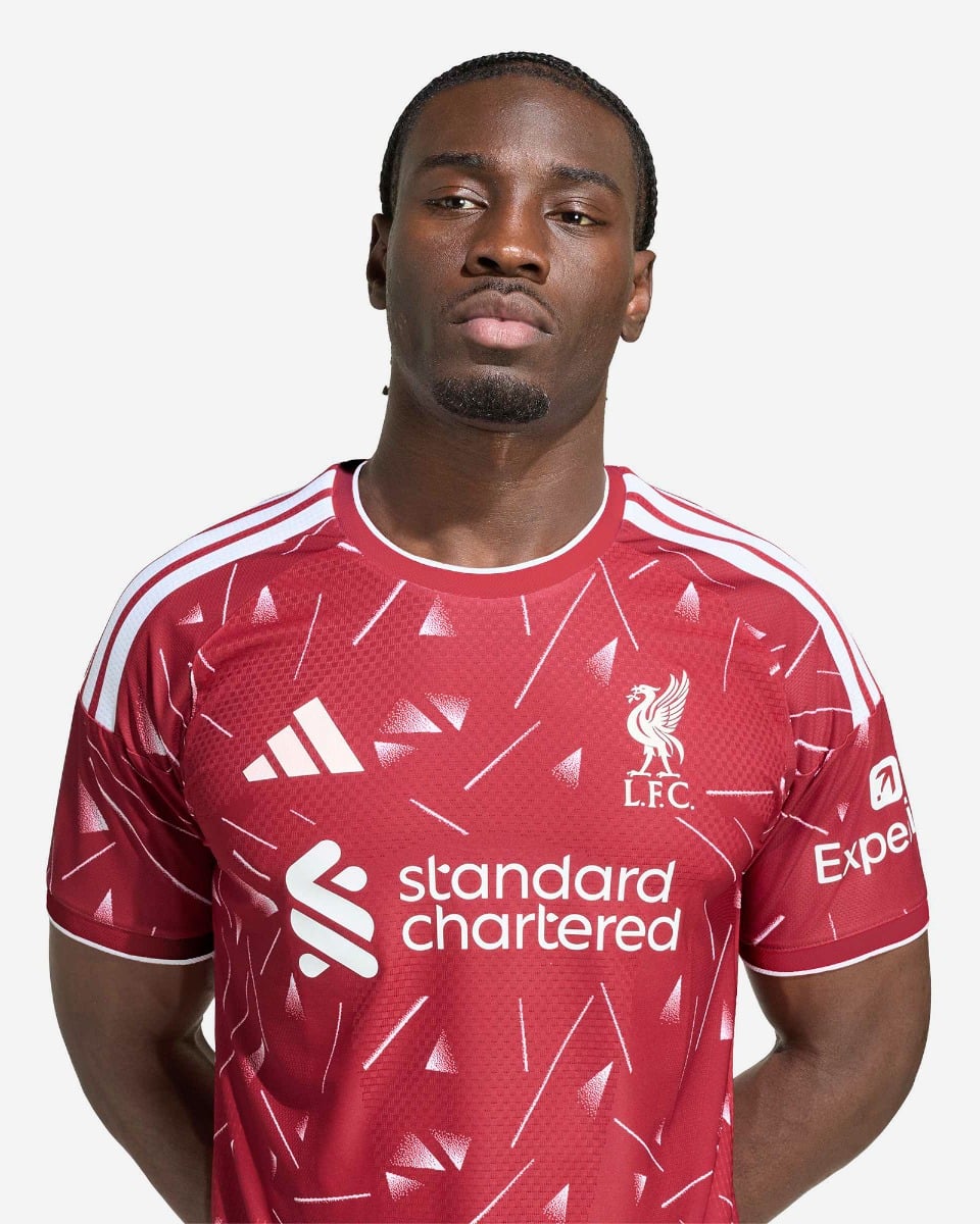 LFC adidas Mens 26/27 Authentic Home Jersey