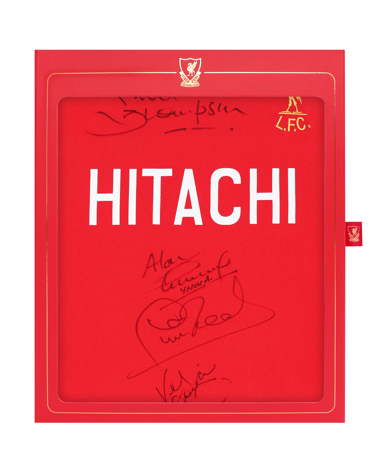 LFC Signed 78 Boxed Shirt - Image 1